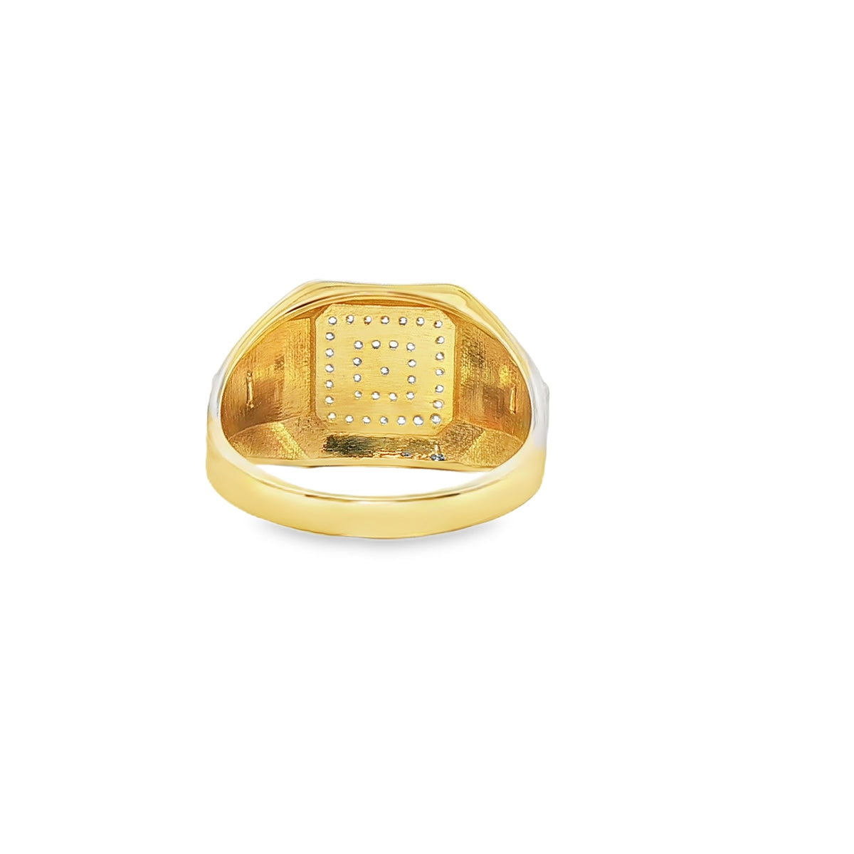 ANILLO DE CABALLERO EN ORO DE 14K