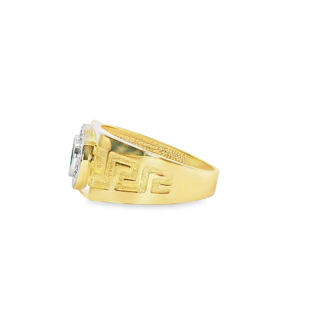 ANILLO DE CABALLERO EN ORO DE 14K