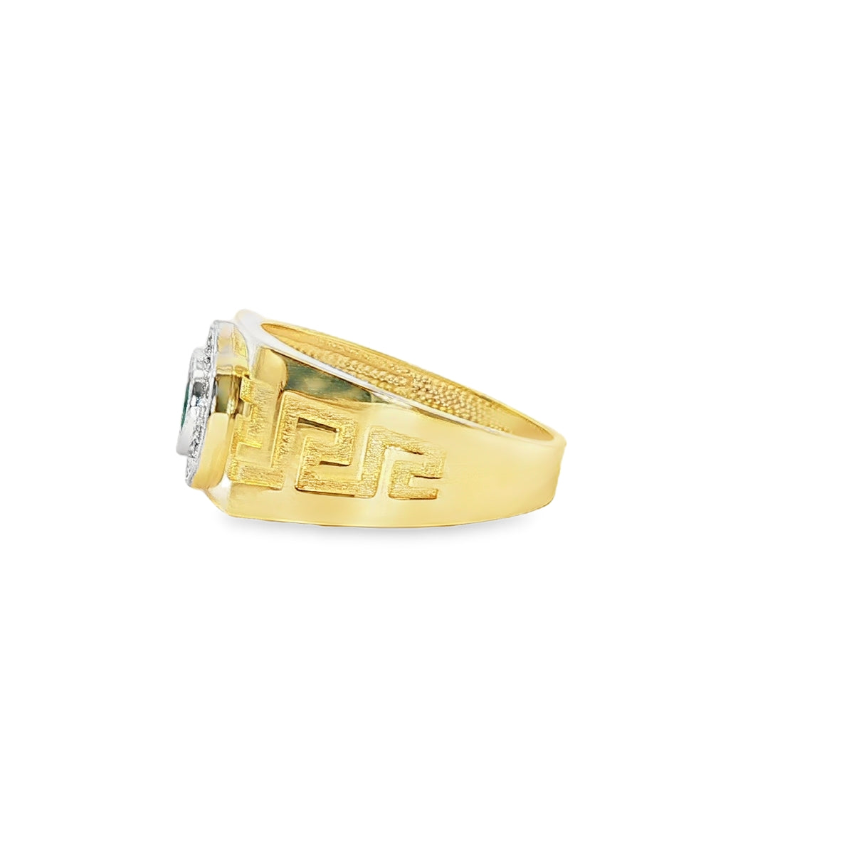ANILLO DE CABALLERO EN ORO DE 14K
