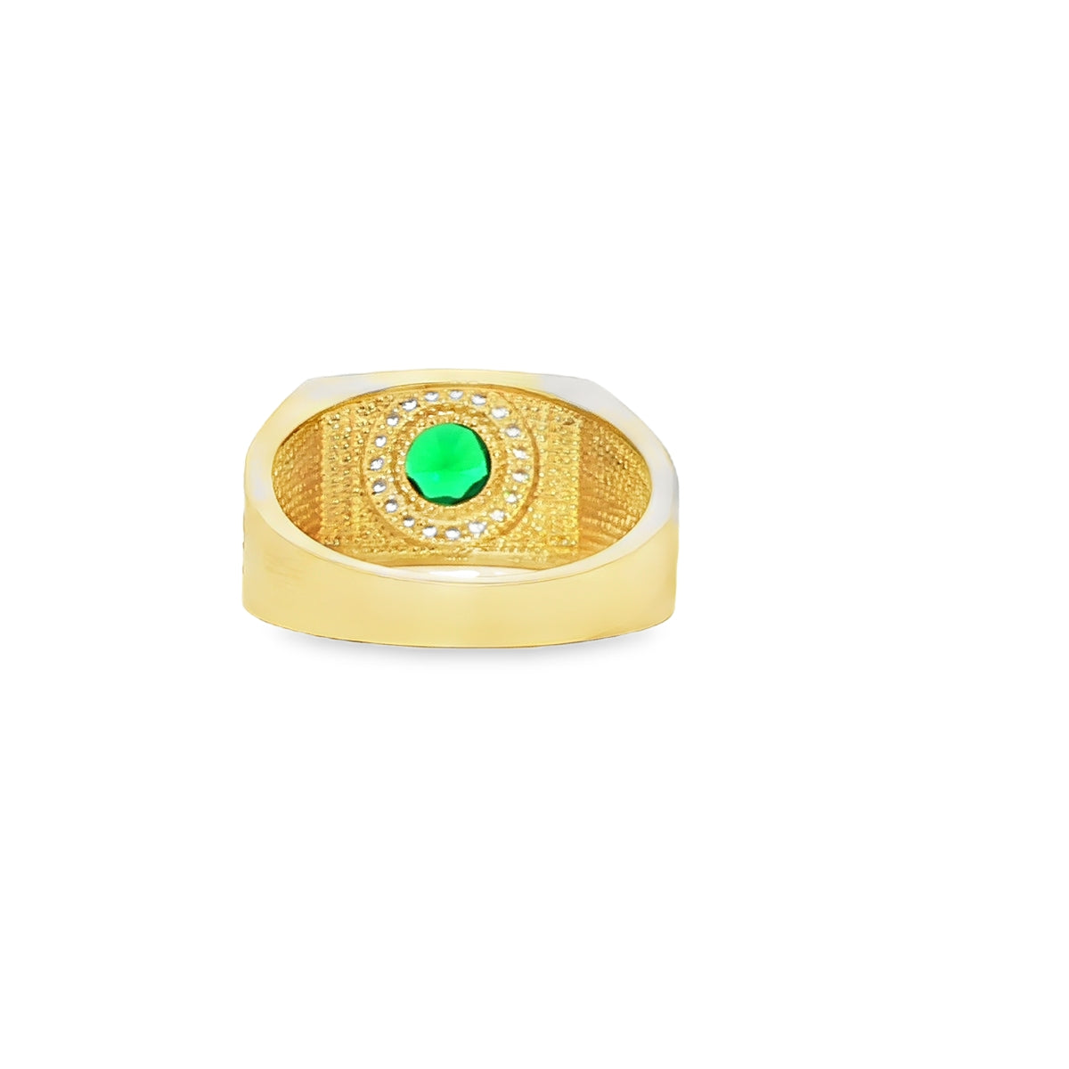 ANILLO DE CABALLERO EN ORO DE 14K