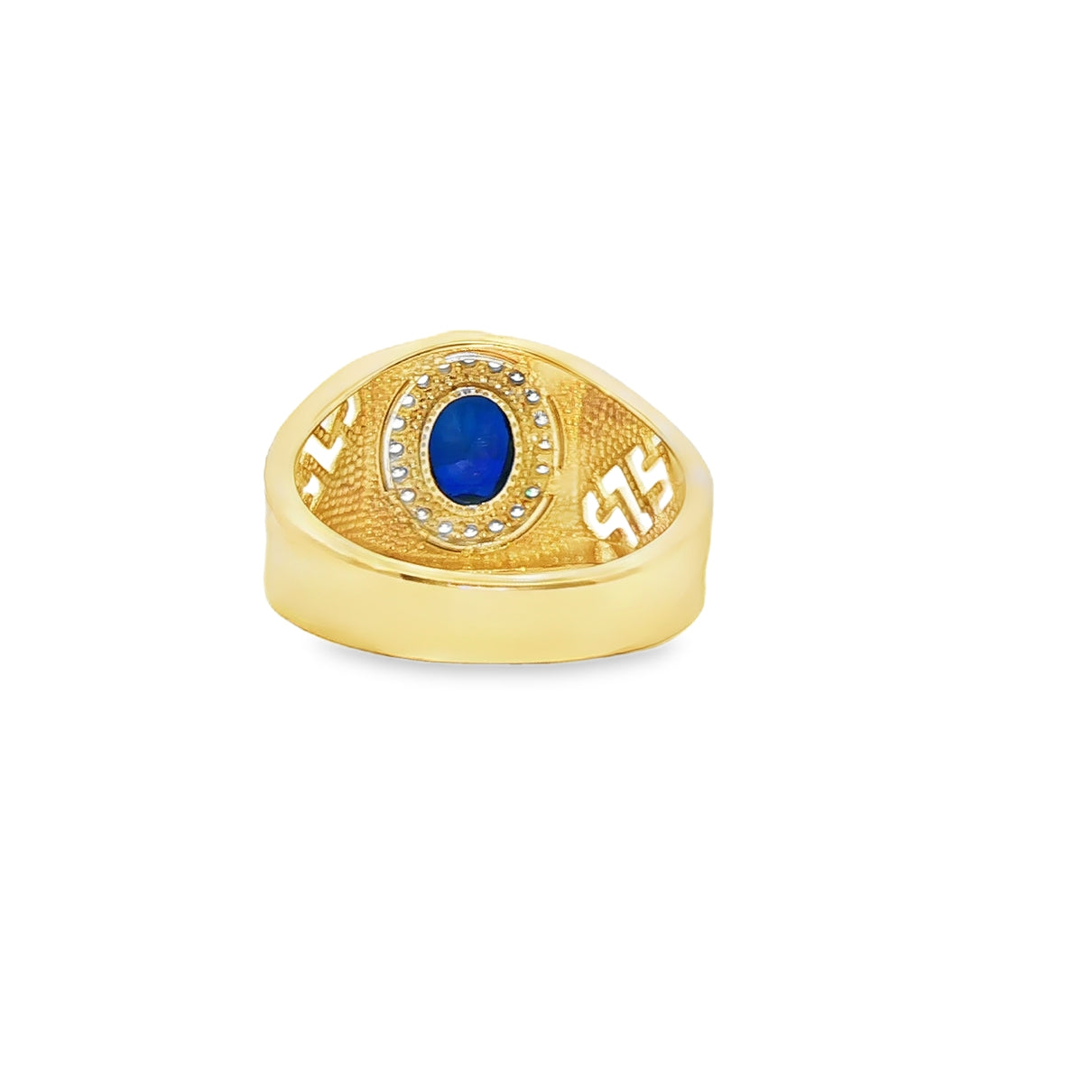 ANILLO DE CABALLERO EN ORO DE 14K
