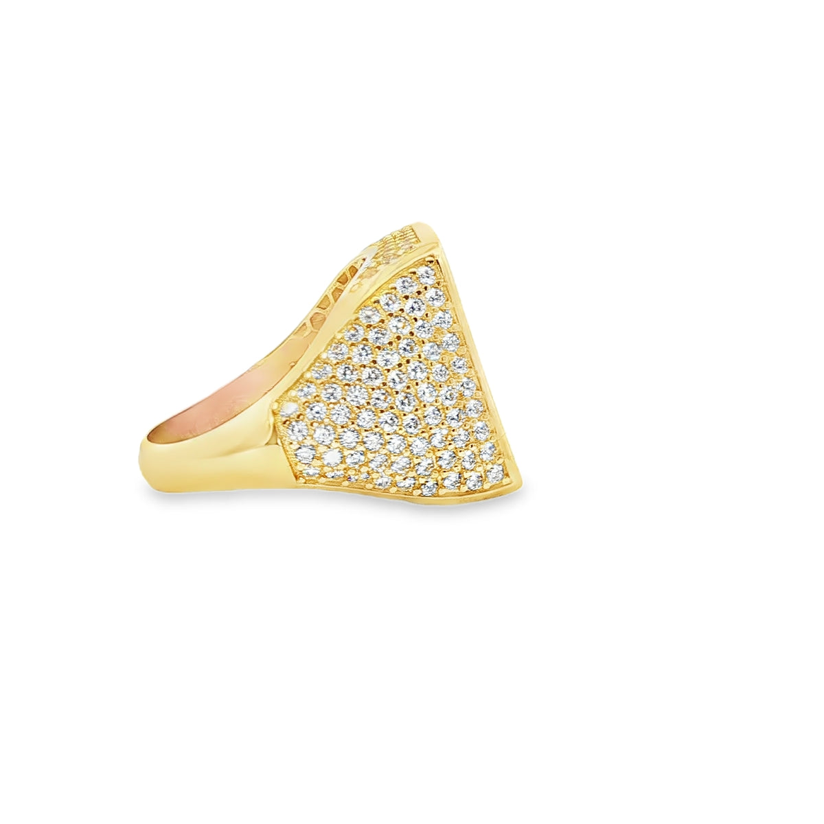 ANILLO DE CABALLERO EN ORO DE 14K