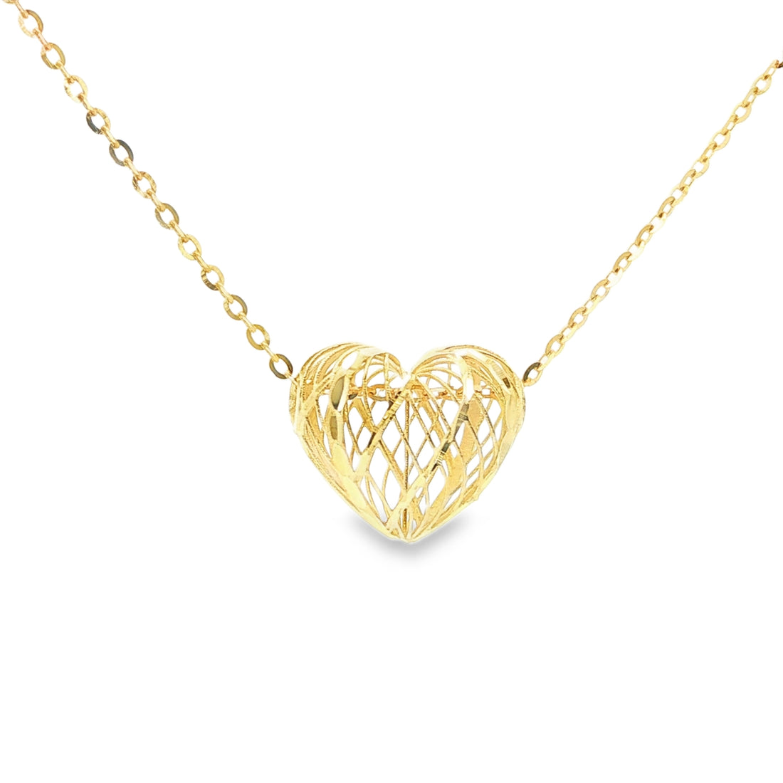 Gargantilla de Corazón en Oro 10K