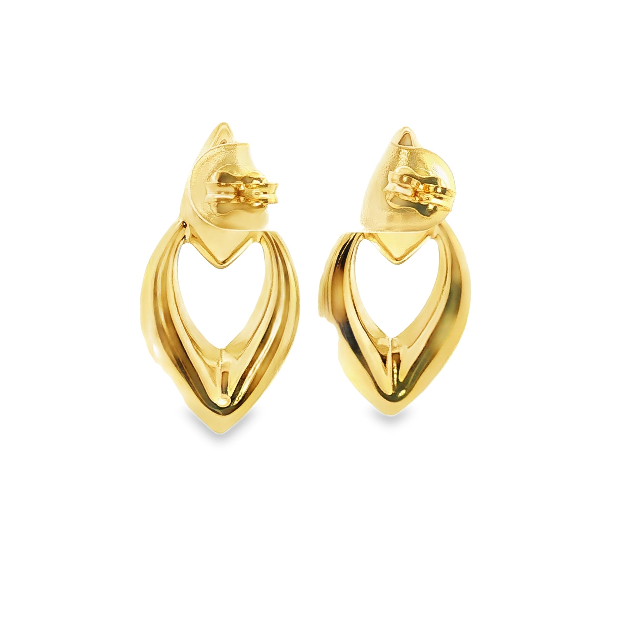 Aretes de Diseño en Oro 10K