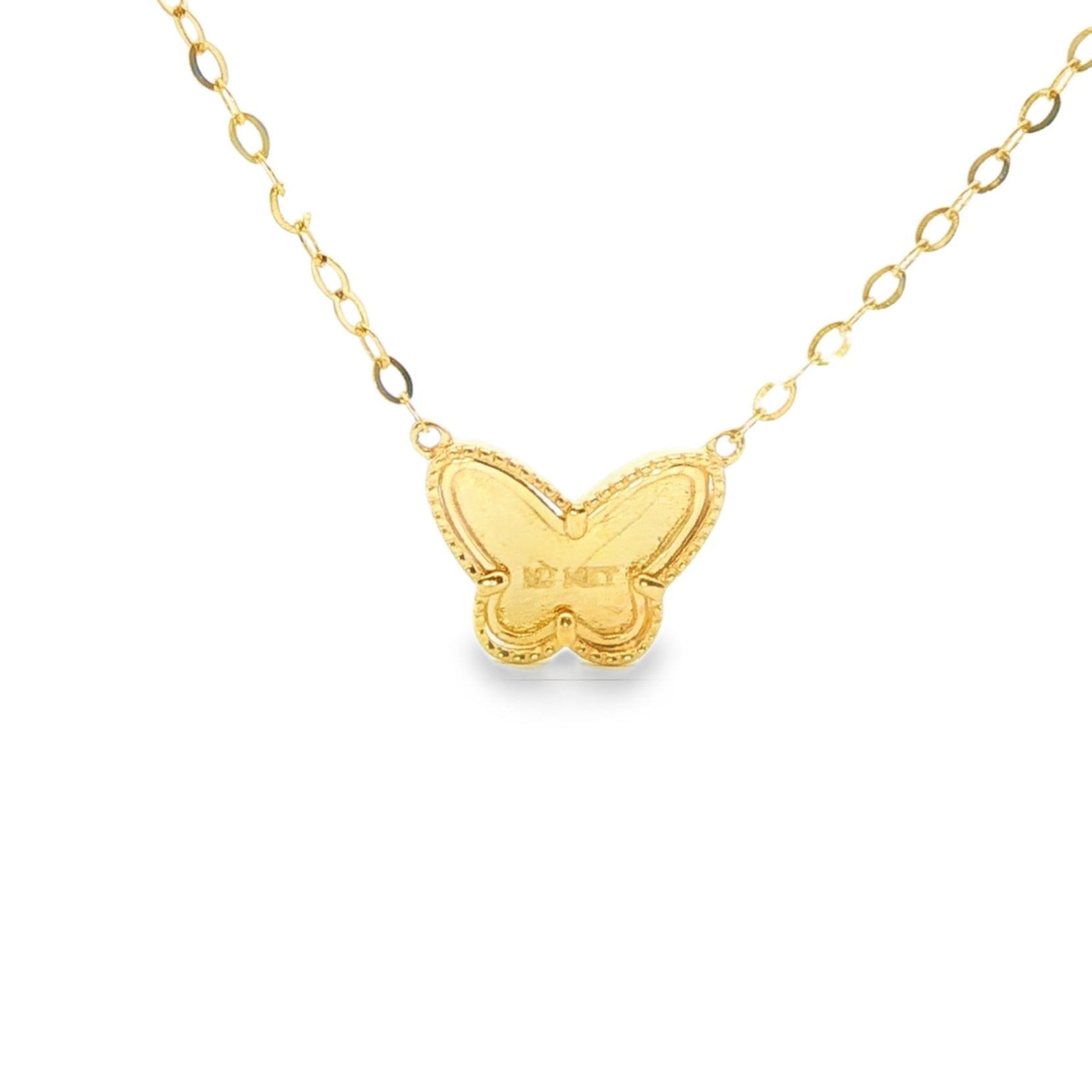 Gargantilla de Mariposa en Oro 14K