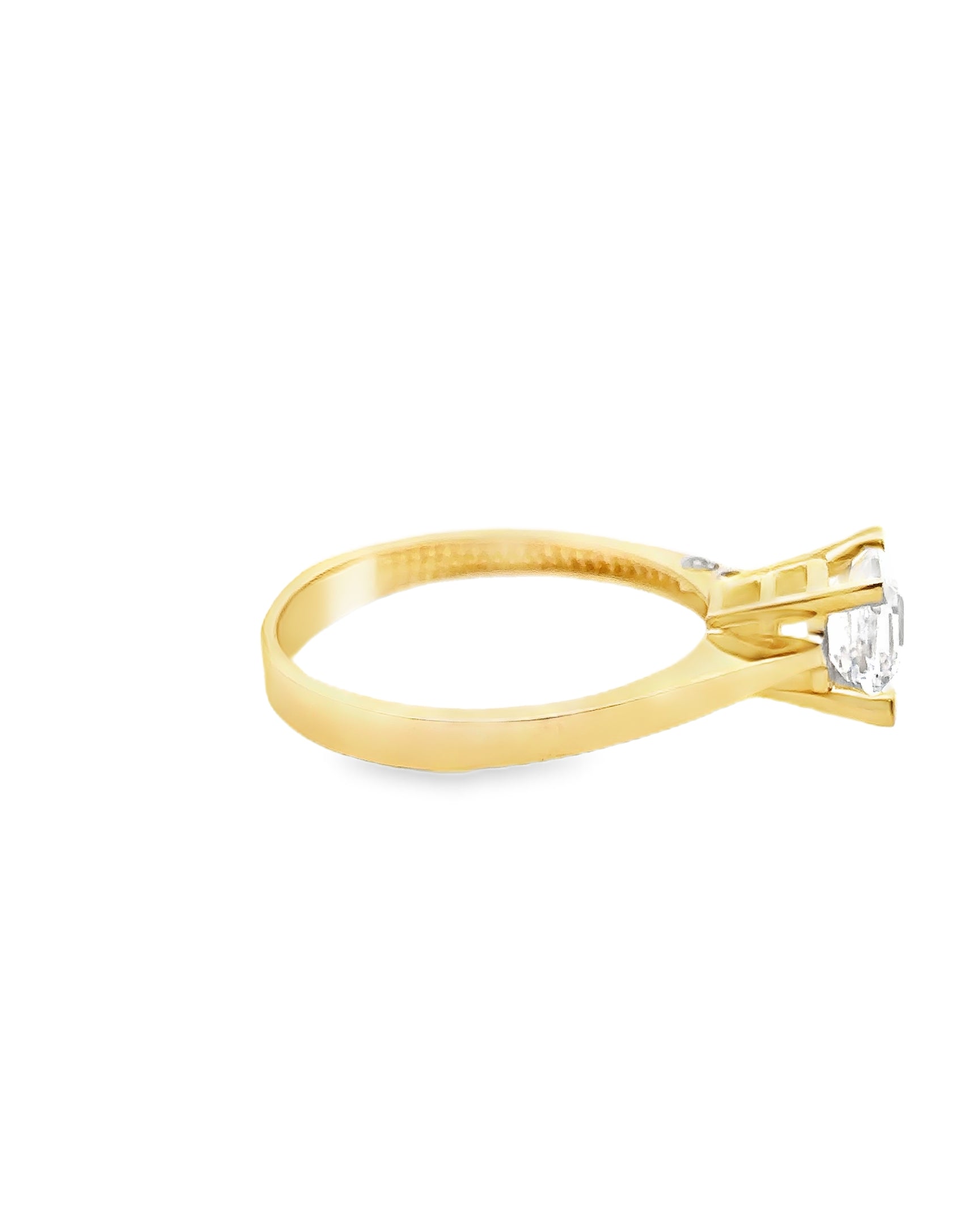 ANILLO ORO 14K DAMA