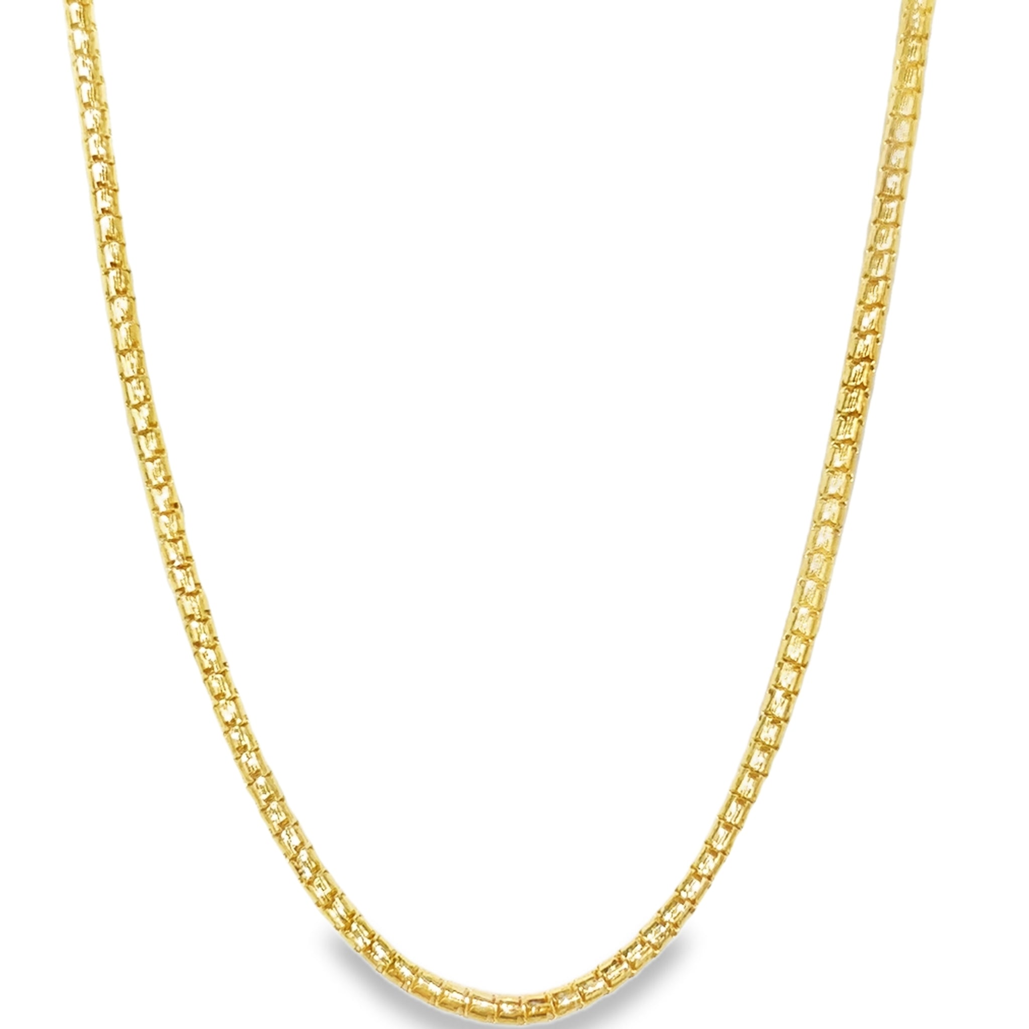 CADENA TEJIDO ESPECIAL ORO 14K