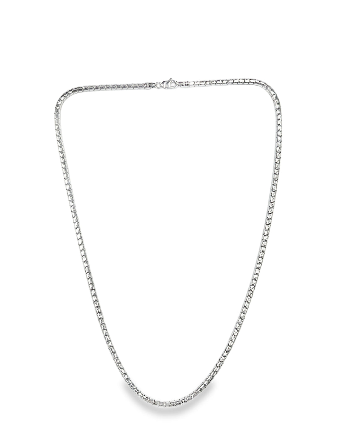 CADENA ESPECIAL EN ORO BLANCO 14K