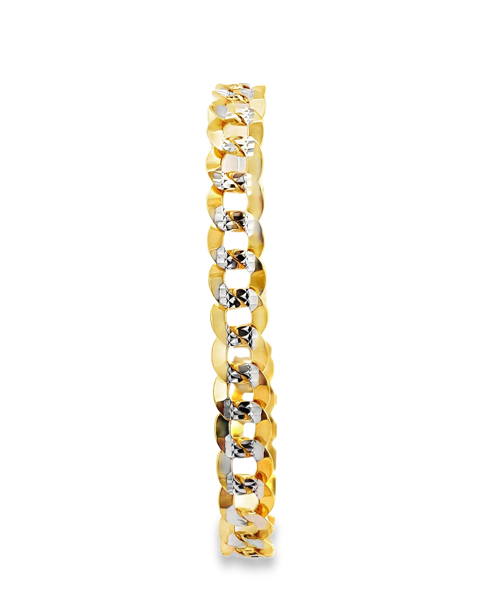 PULSERA BARBADA DE ORO 14K