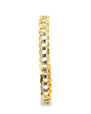 PULSERA BARBADA DE ORO 14K