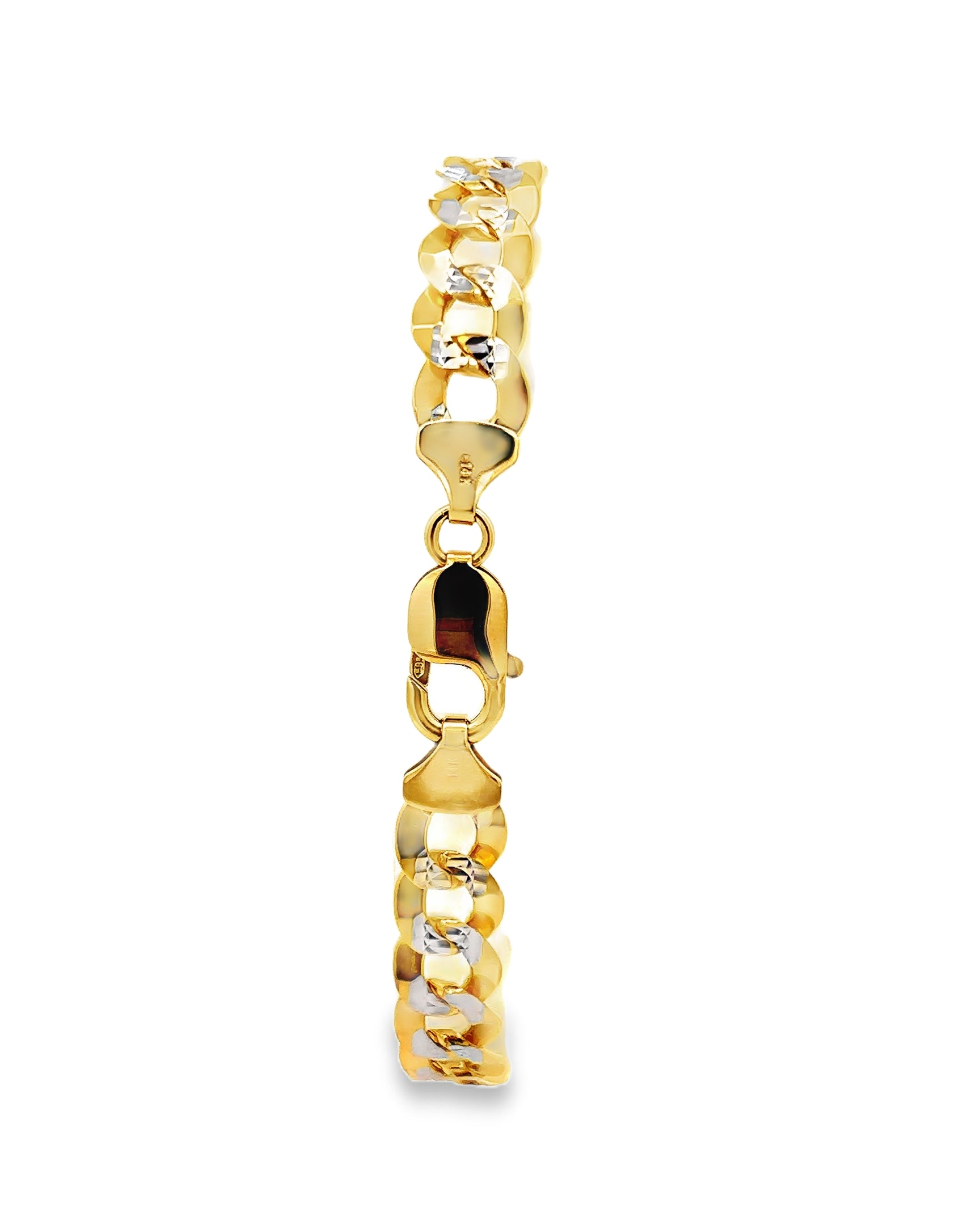 PULSERA BARBADA DE ORO 14K