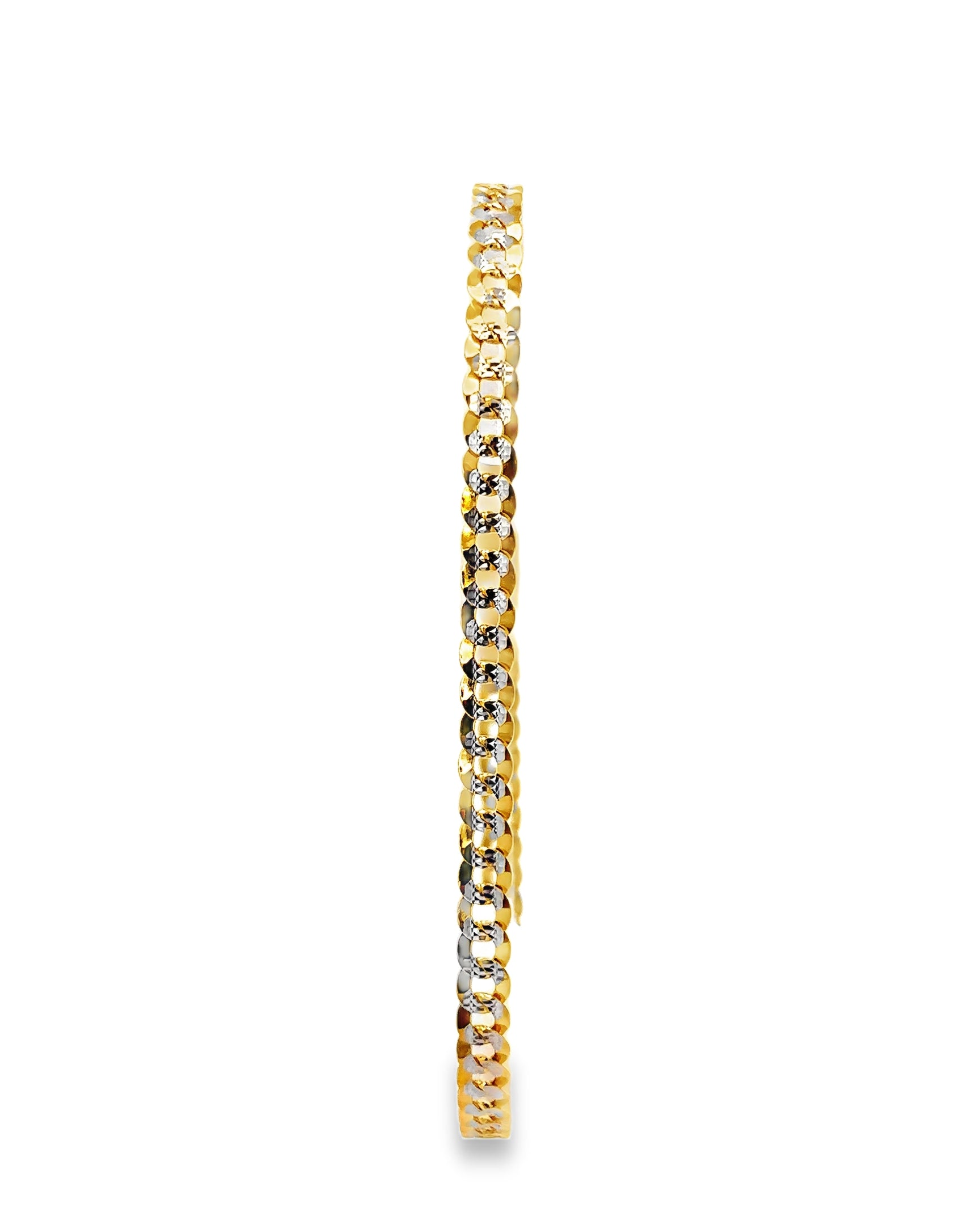 PULSERA BARBADA DE ORO 14K