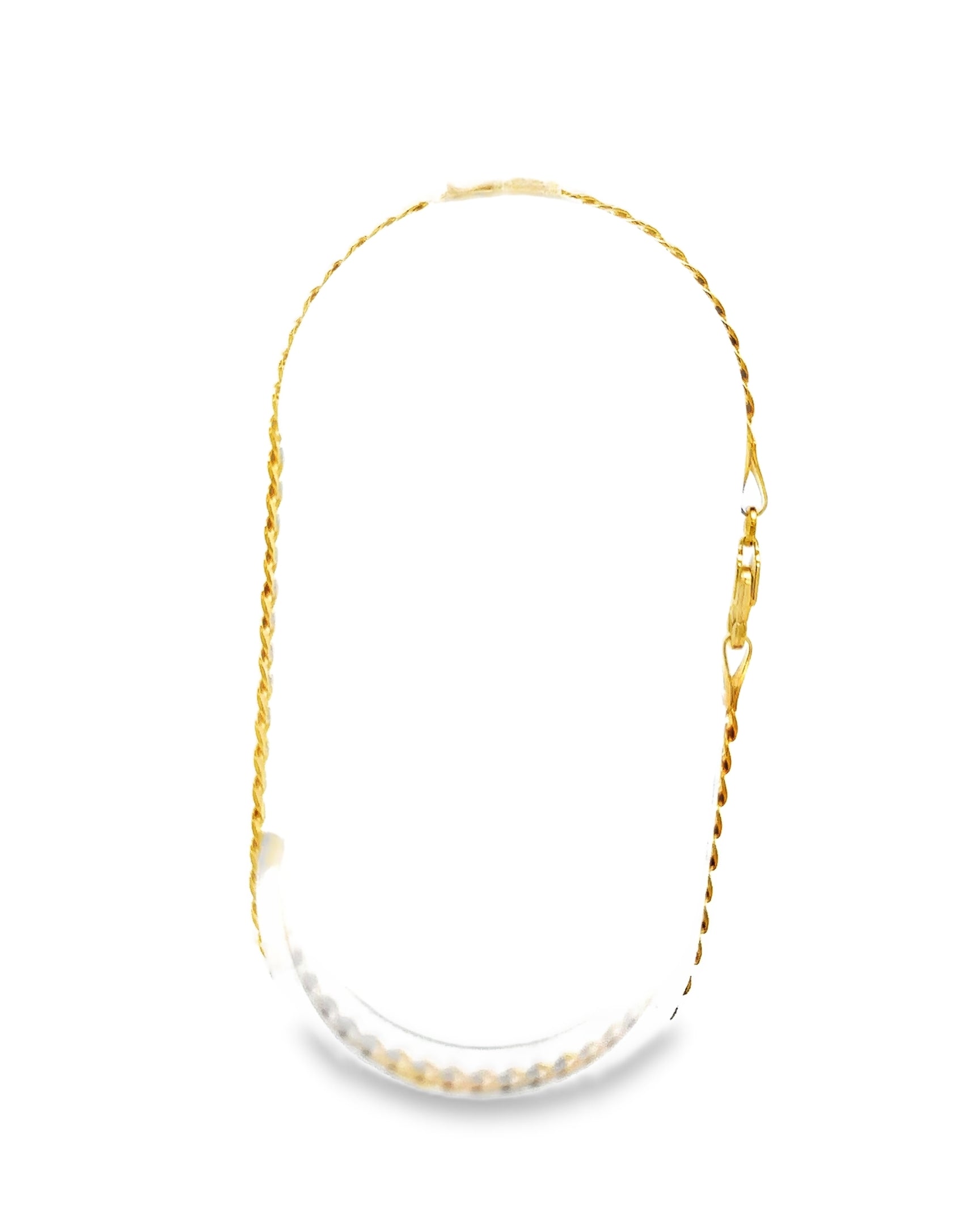 PULSERA BARBADA DE ORO 14K