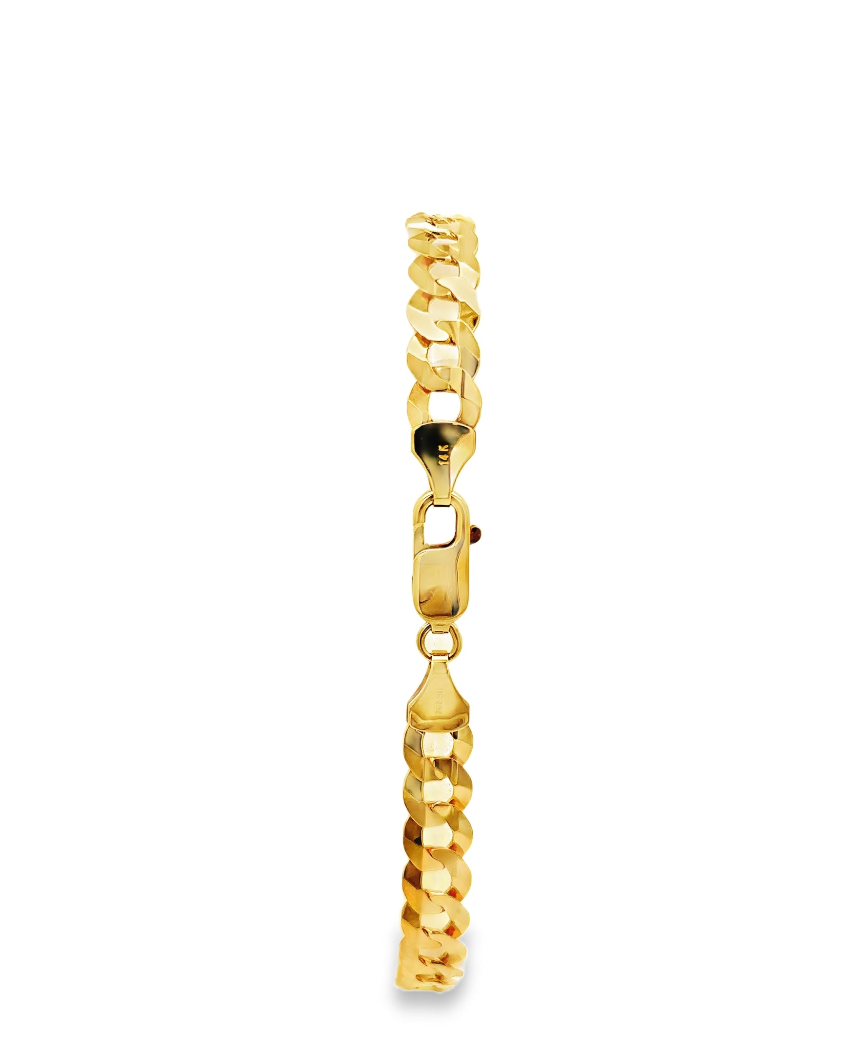 PULSERA BARBADA DE ORO 14K