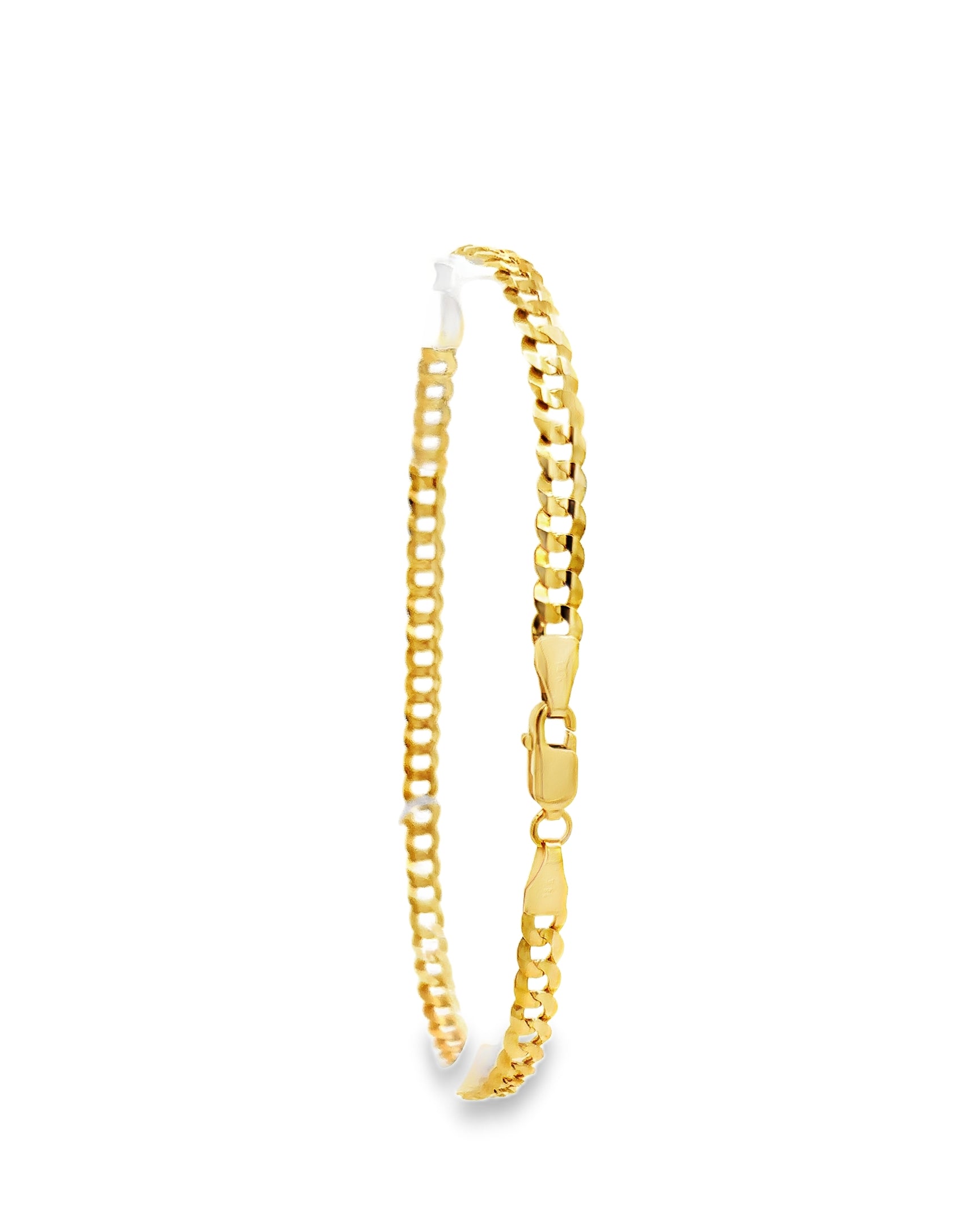 PULSERA BARBADA DE ORO 14K