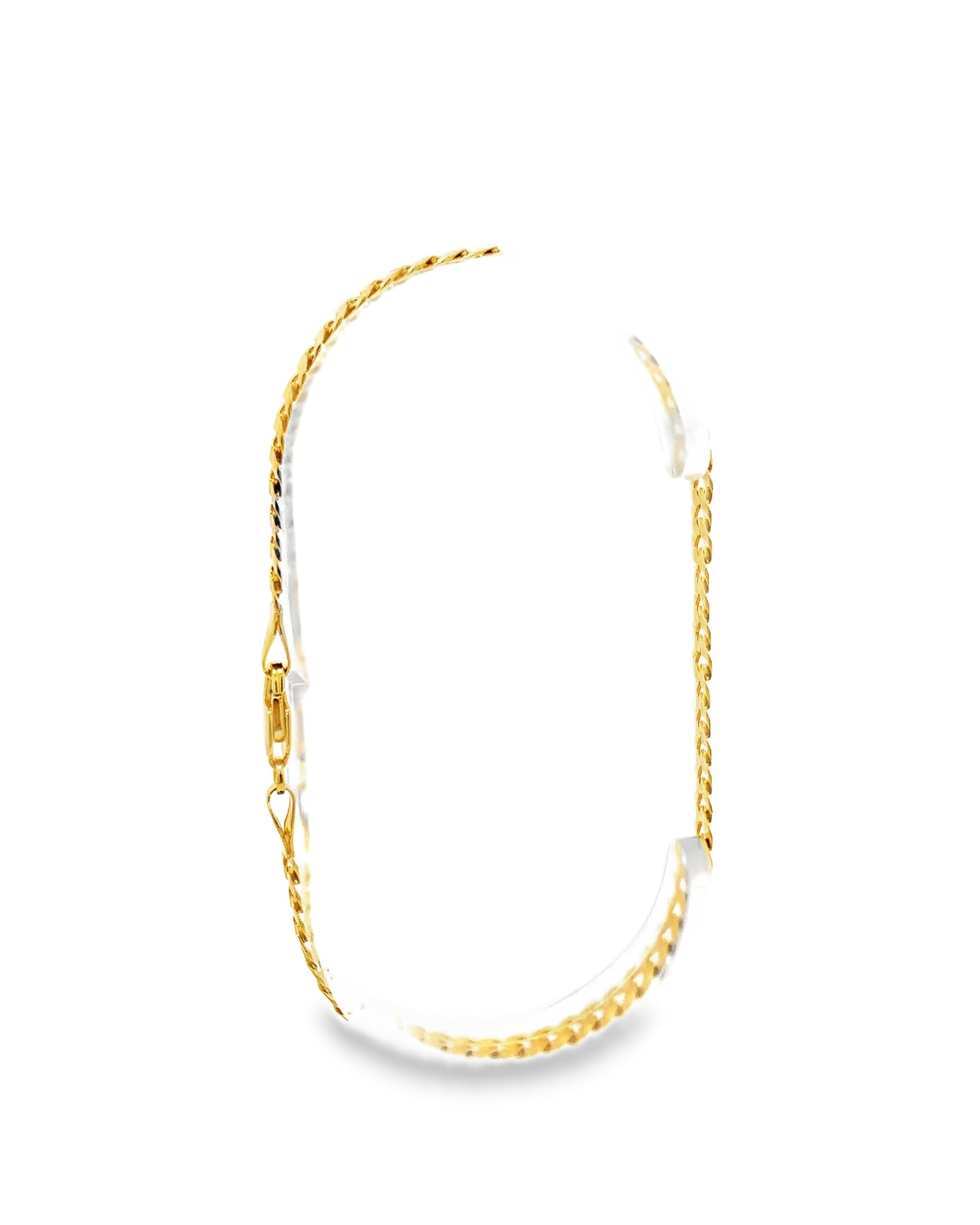 PULSERA BARBADA DE ORO 14K