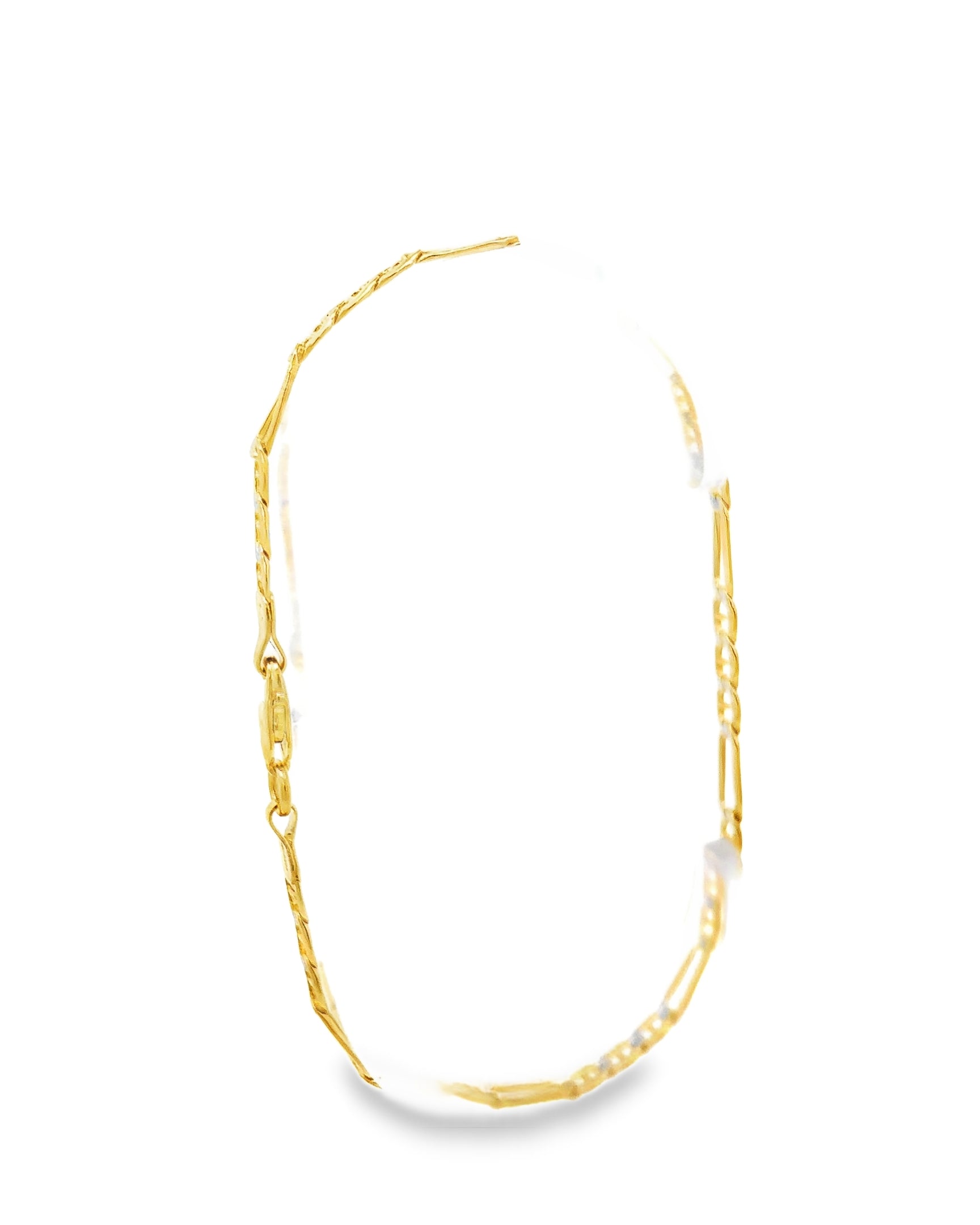 PULSERA DE TEJIDO ESPECIAL DE ORO 14K