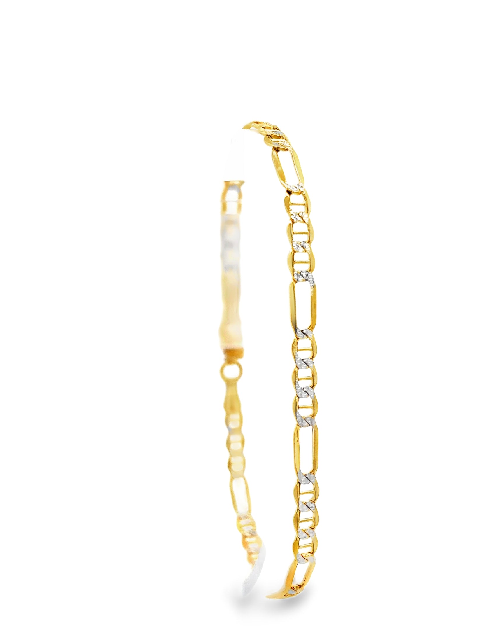 PULSERA DE TEJIDO ESPECIAL DE ORO 14K