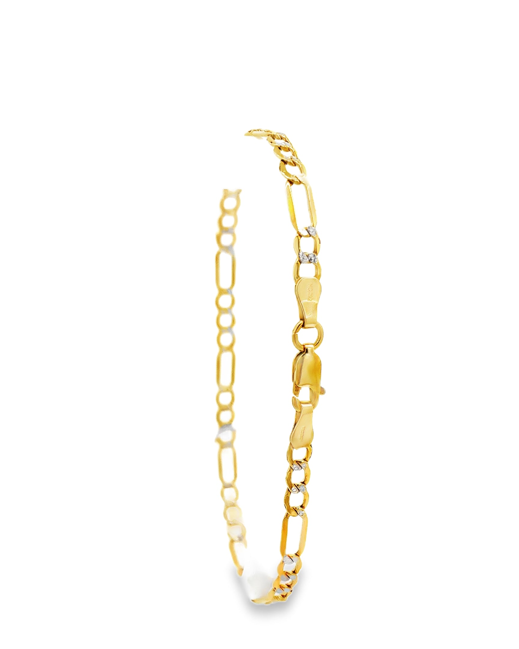 PULSERA DE TEJIDO ESPECIAL DE ORO 14K