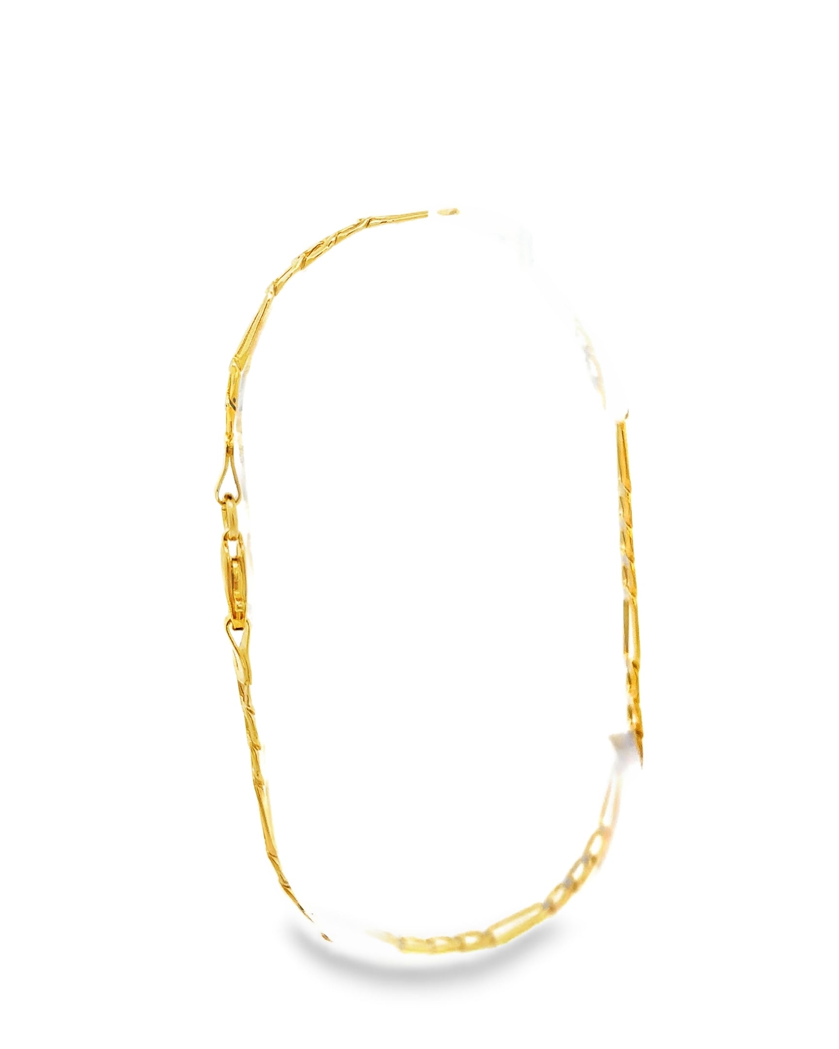 PULSERA DE TEJIDO ESPECIAL DE ORO 14K