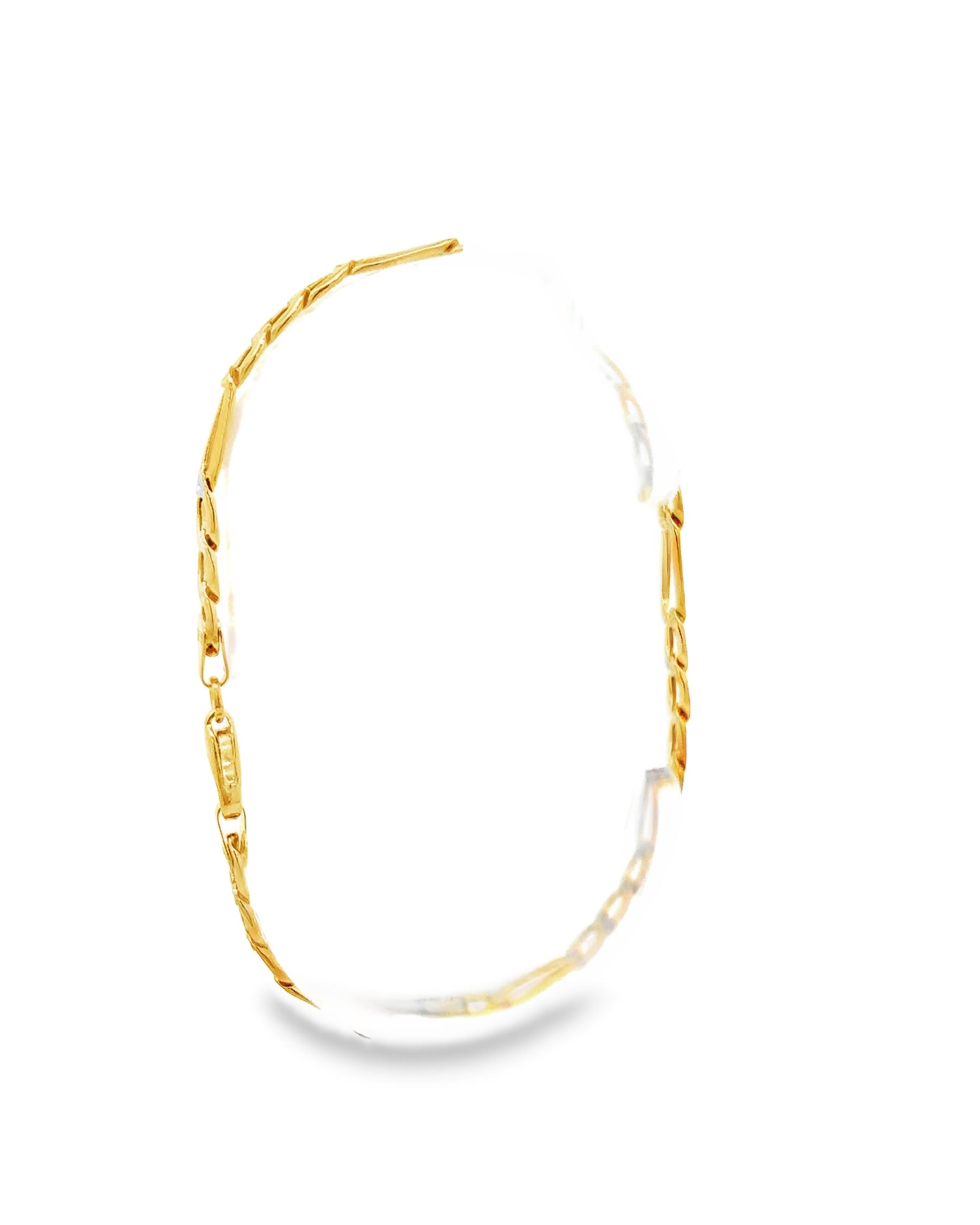 PULSERA DE TEJIDO ESPECIAL DE ORO 14K