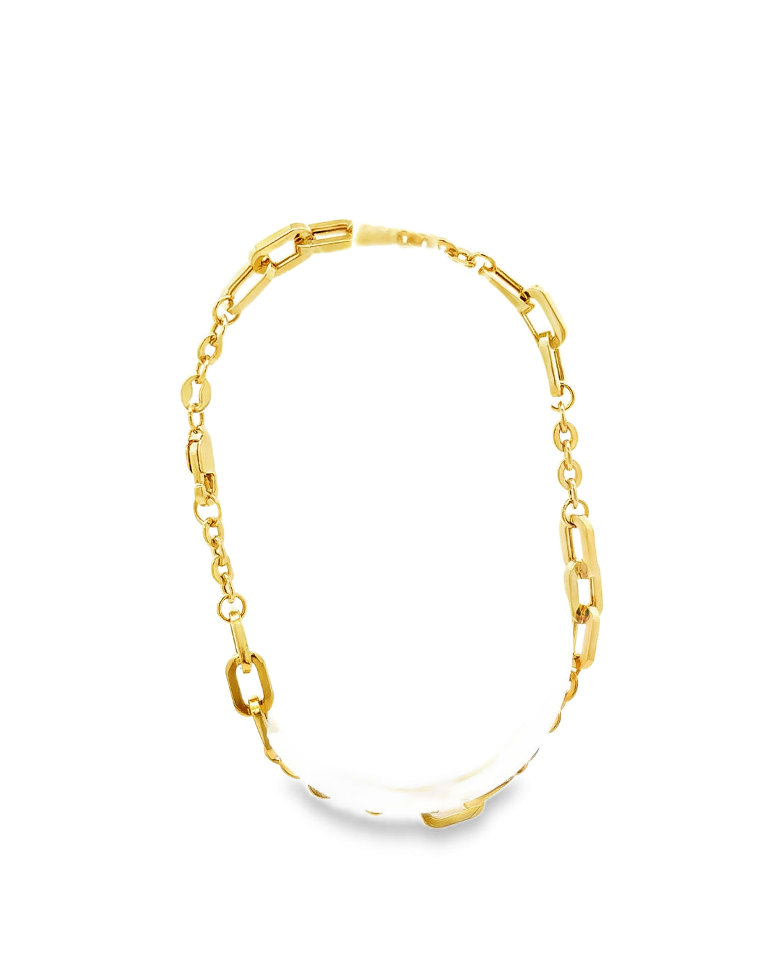 PULSERA DE TEJIDO ESPECIAL DE ORO 14K