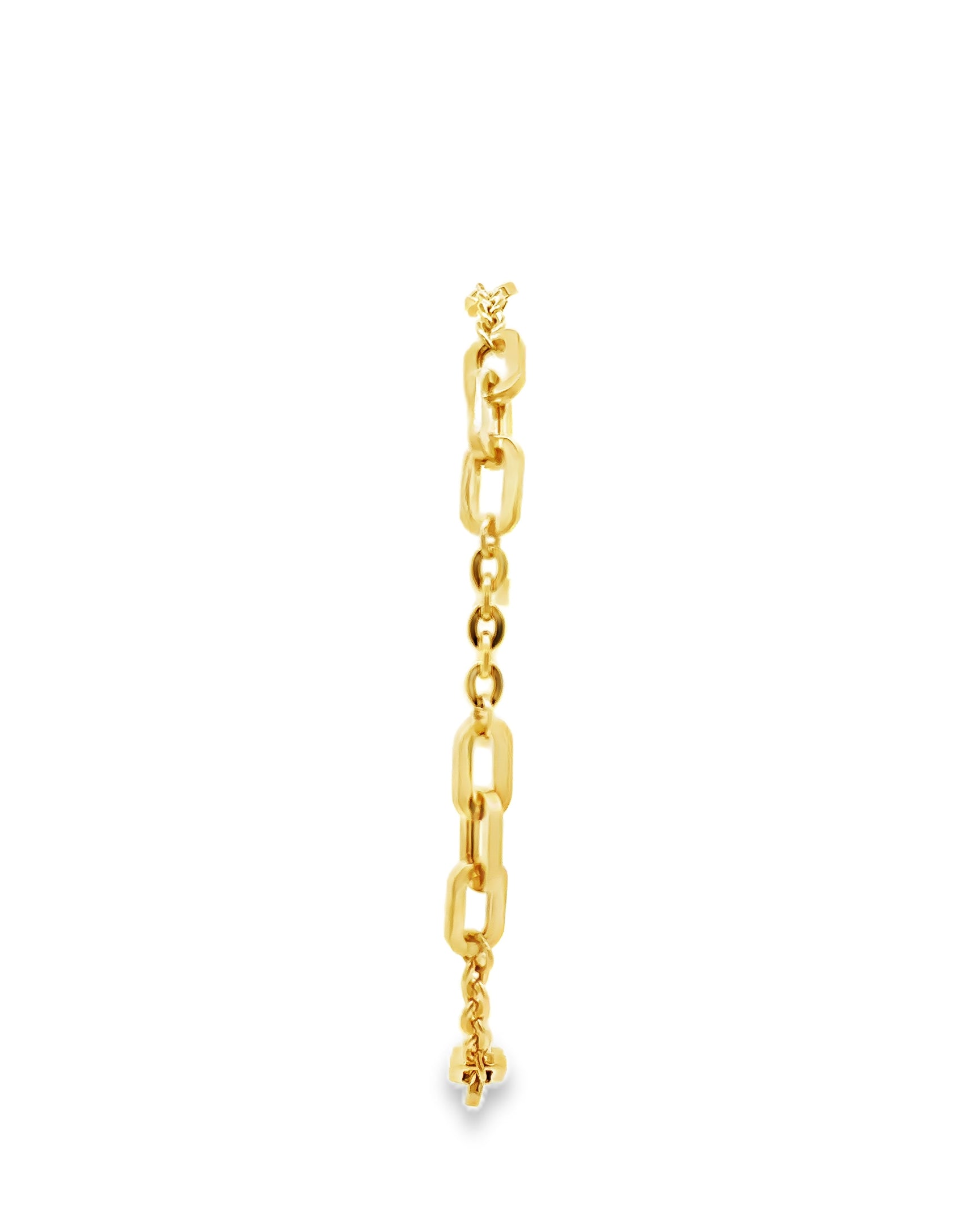 PULSERA DE TEJIDO ESPECIAL DE ORO 14K