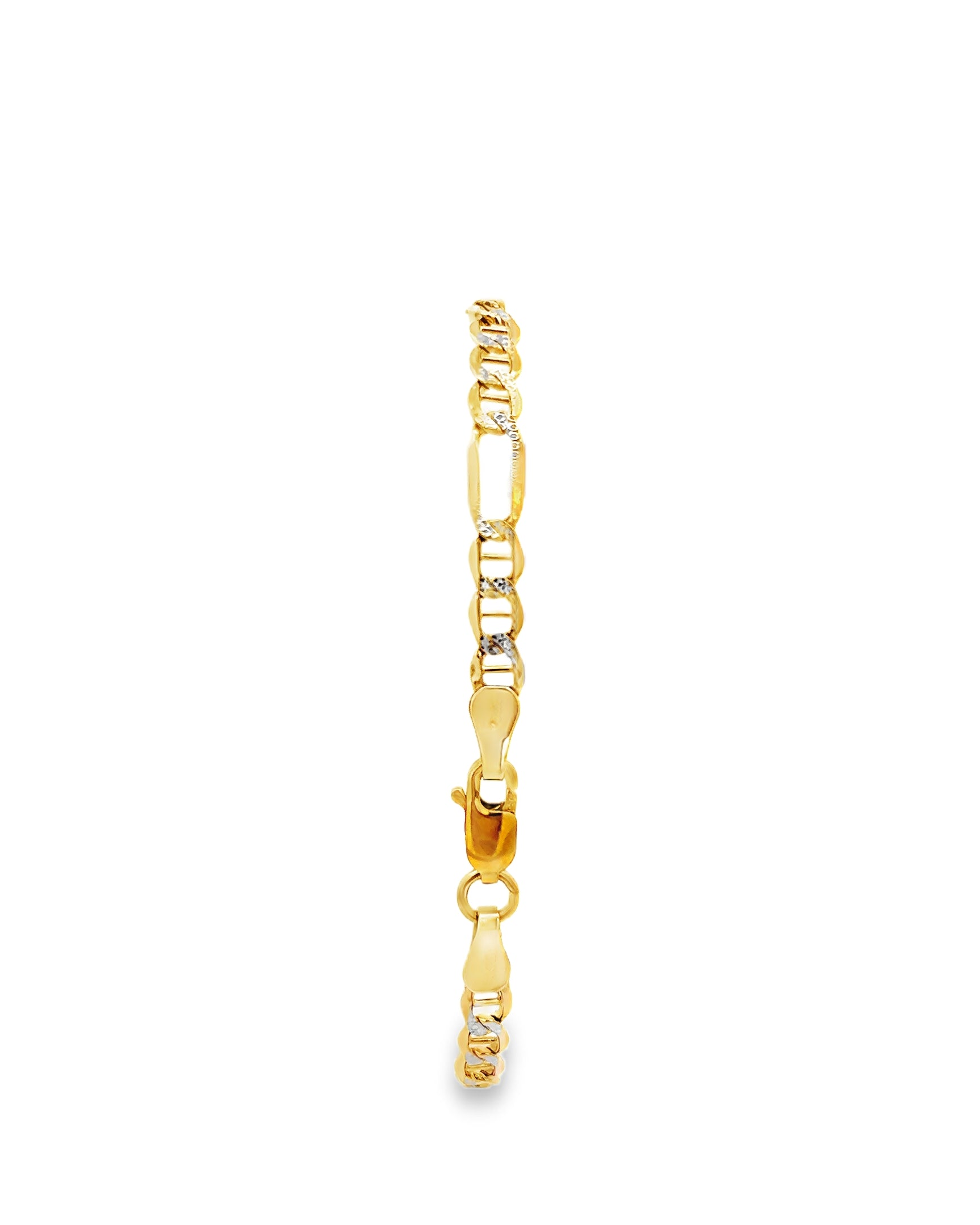 PULSERA DE TEJIDO ESPECIAL DE ORO 14K