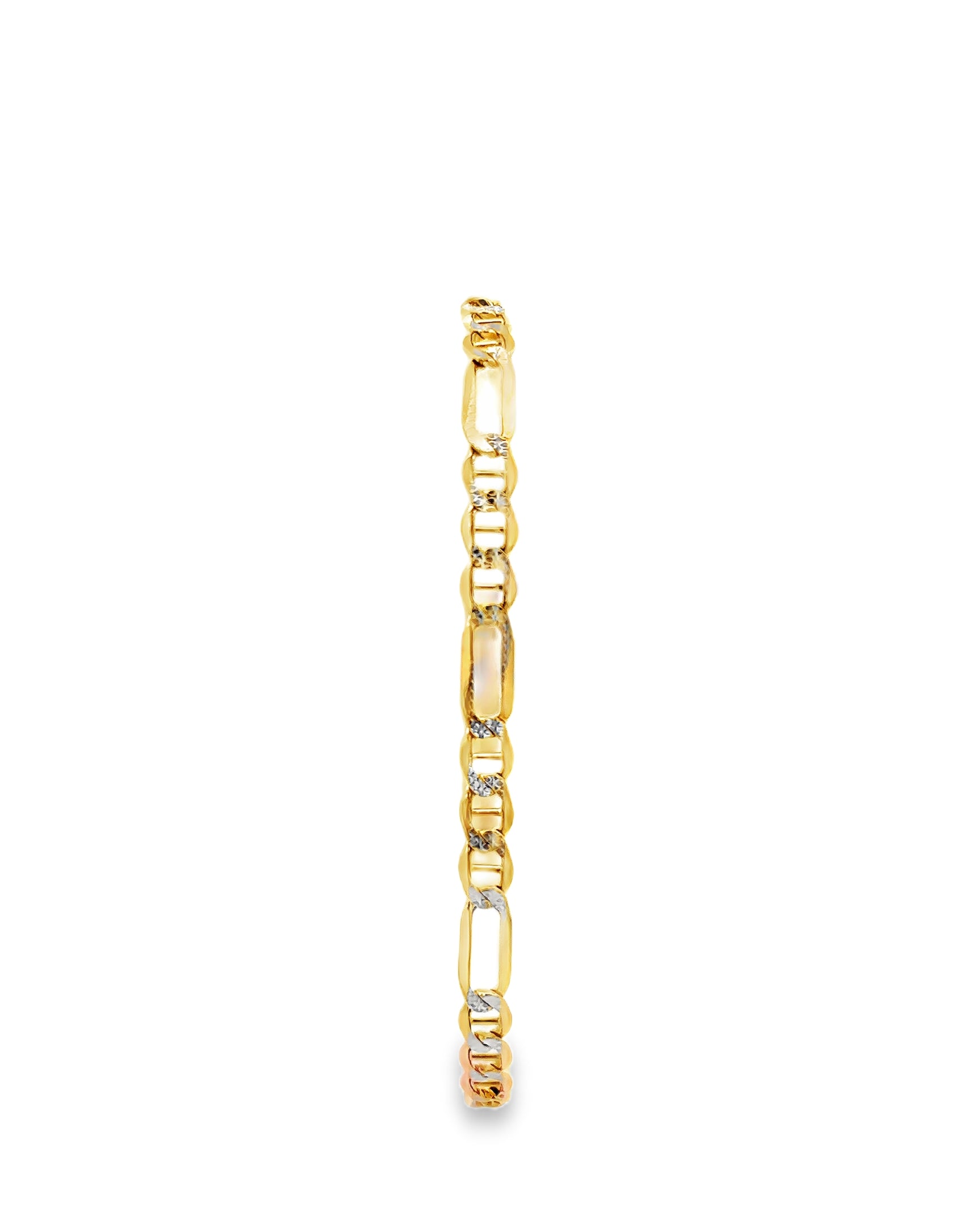 PULSERA DE TEJIDO ESPECIAL DE ORO 14K