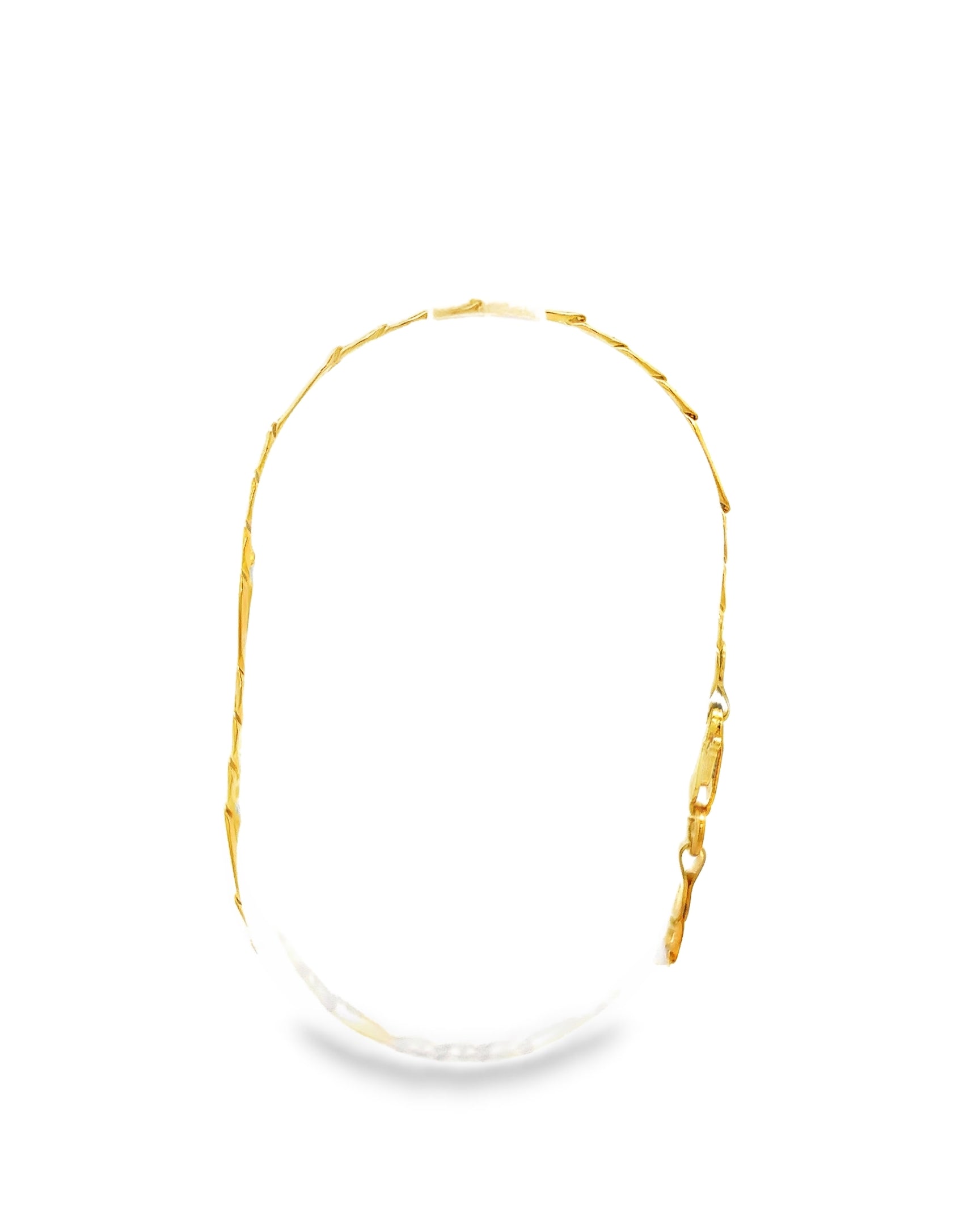 PULSERA DE TEJIDO ESPECIAL DE ORO 14K