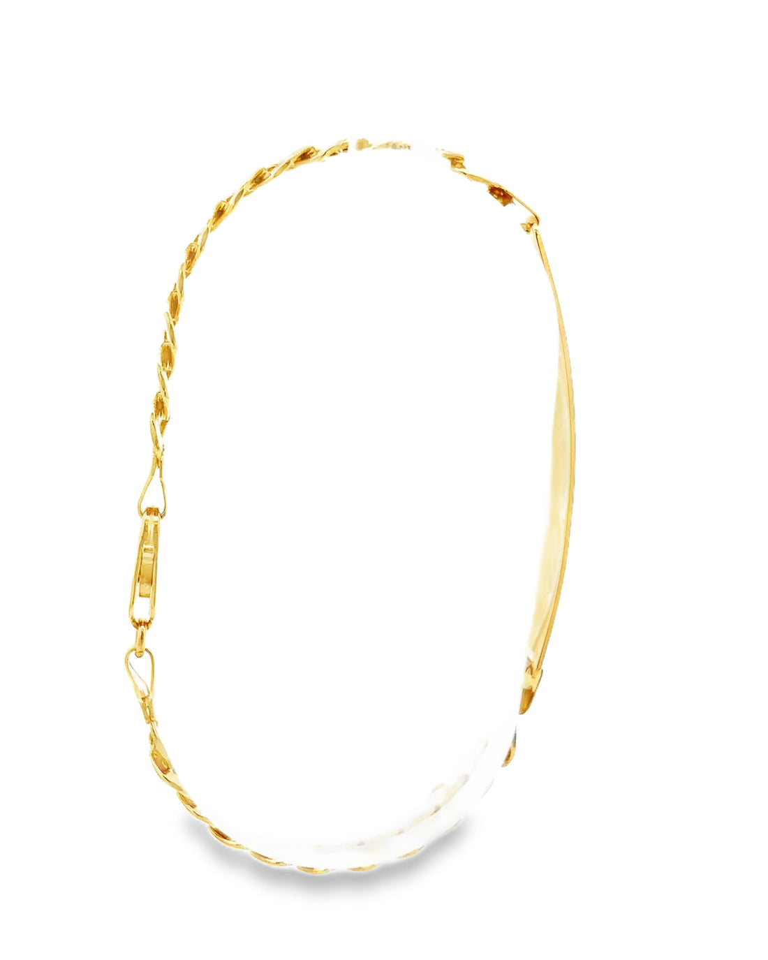 ESCLAVA BARBADA DE ORO 14K