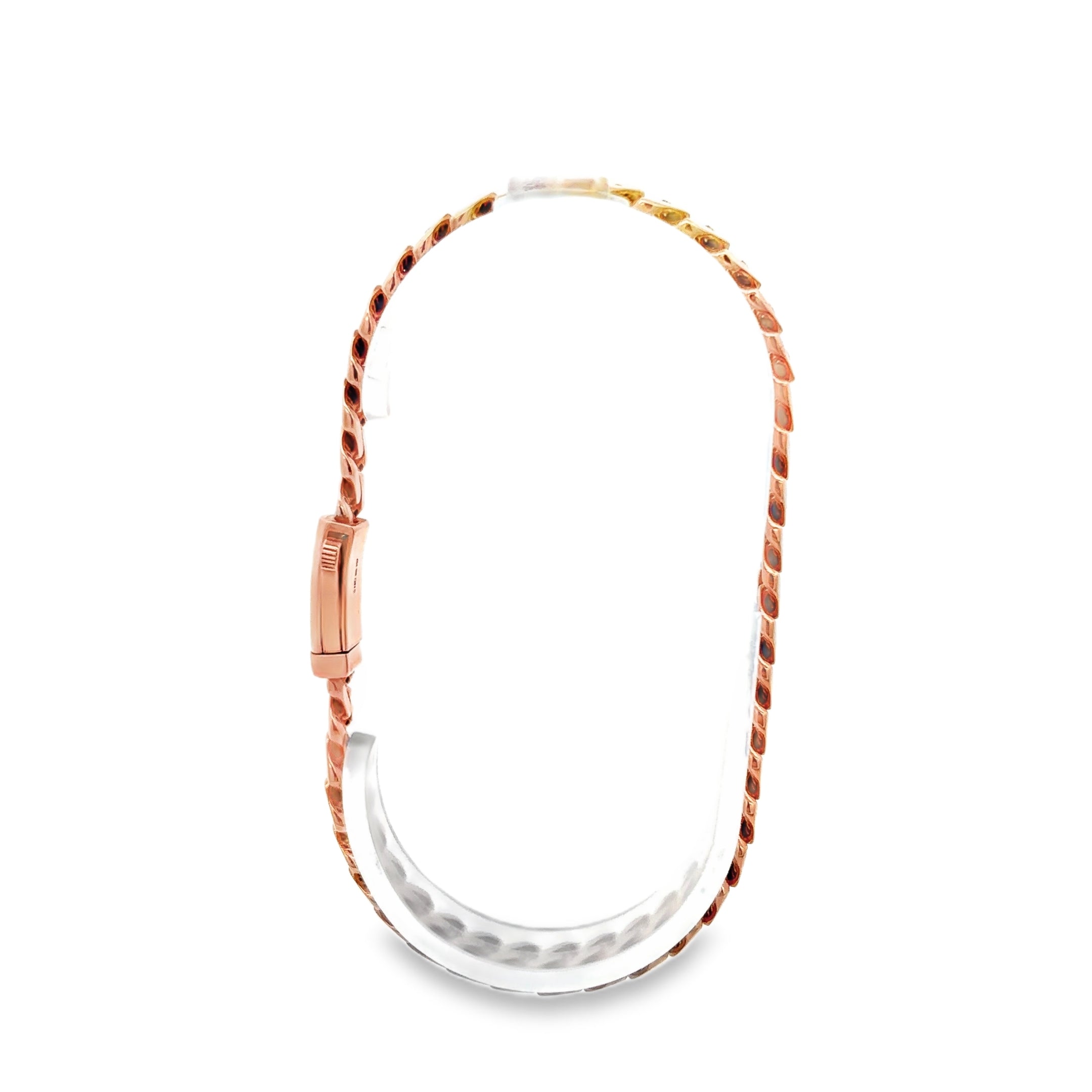 PULSERA DE ORO 14K CON BROCHE