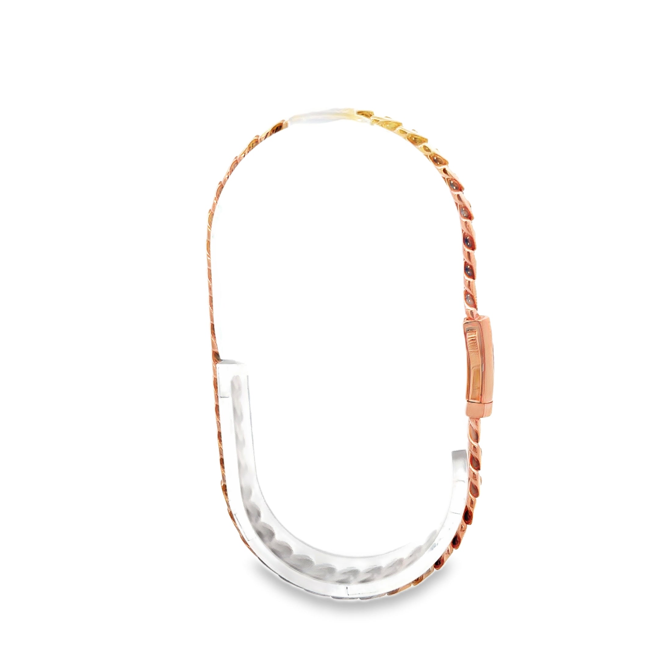 PULSERA DE ORO 14K CON BROCHE