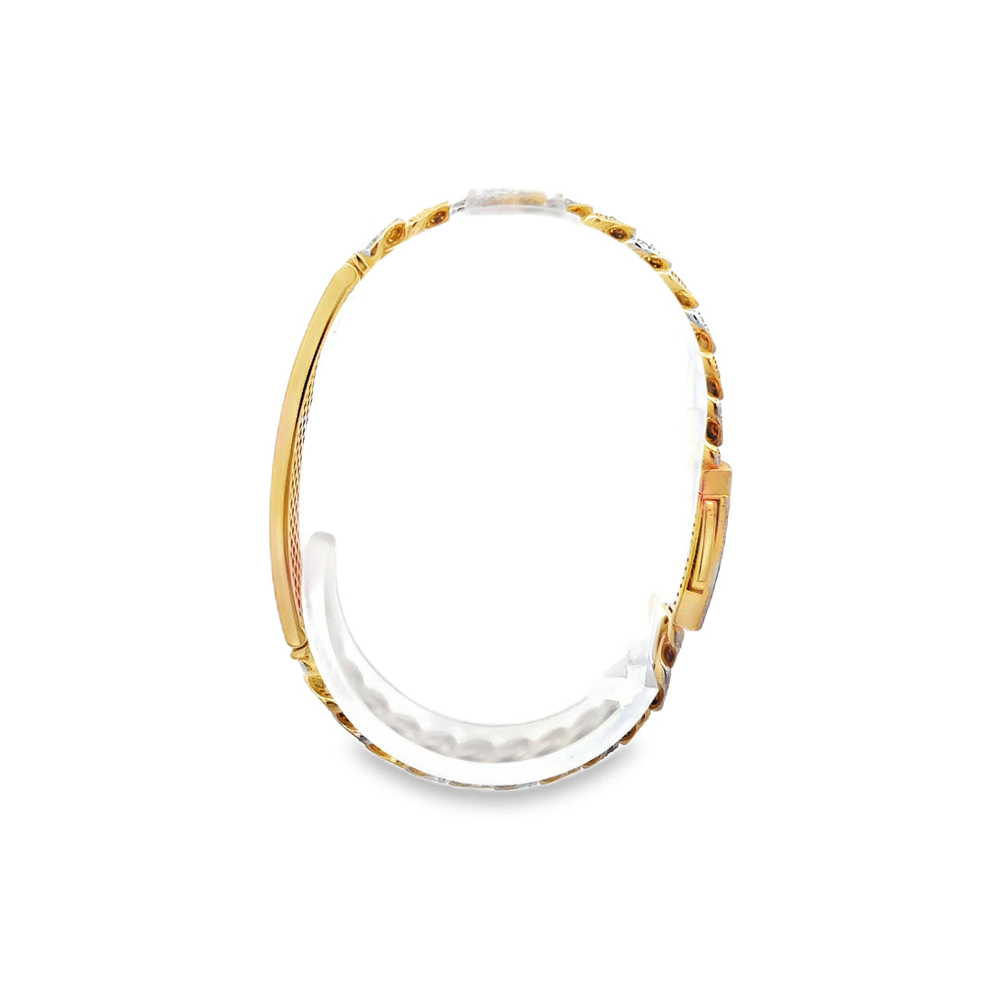 ESCLAVA CON BROCHE EN ORO DE 14K