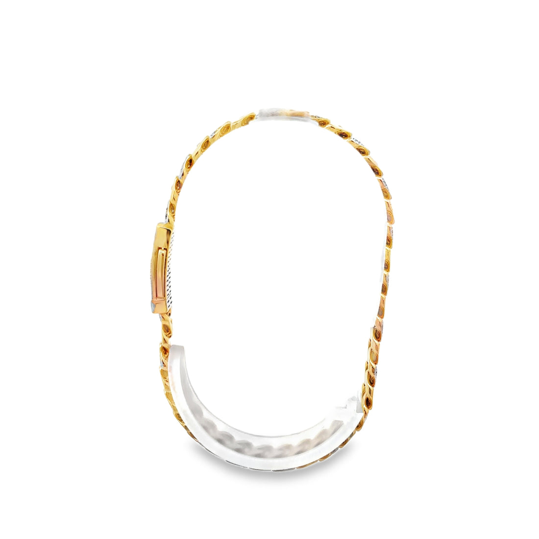 PULSERA DE ORO 14K CON BROCHE