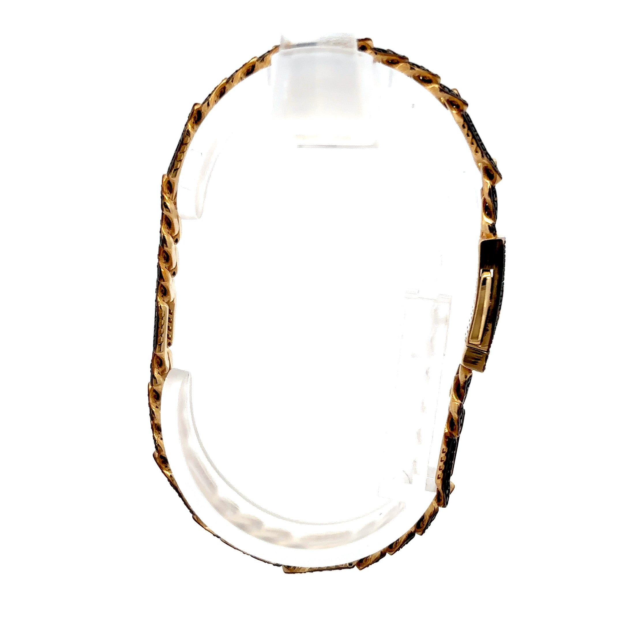 PULSERA DE ORO 14K CON BROCHE