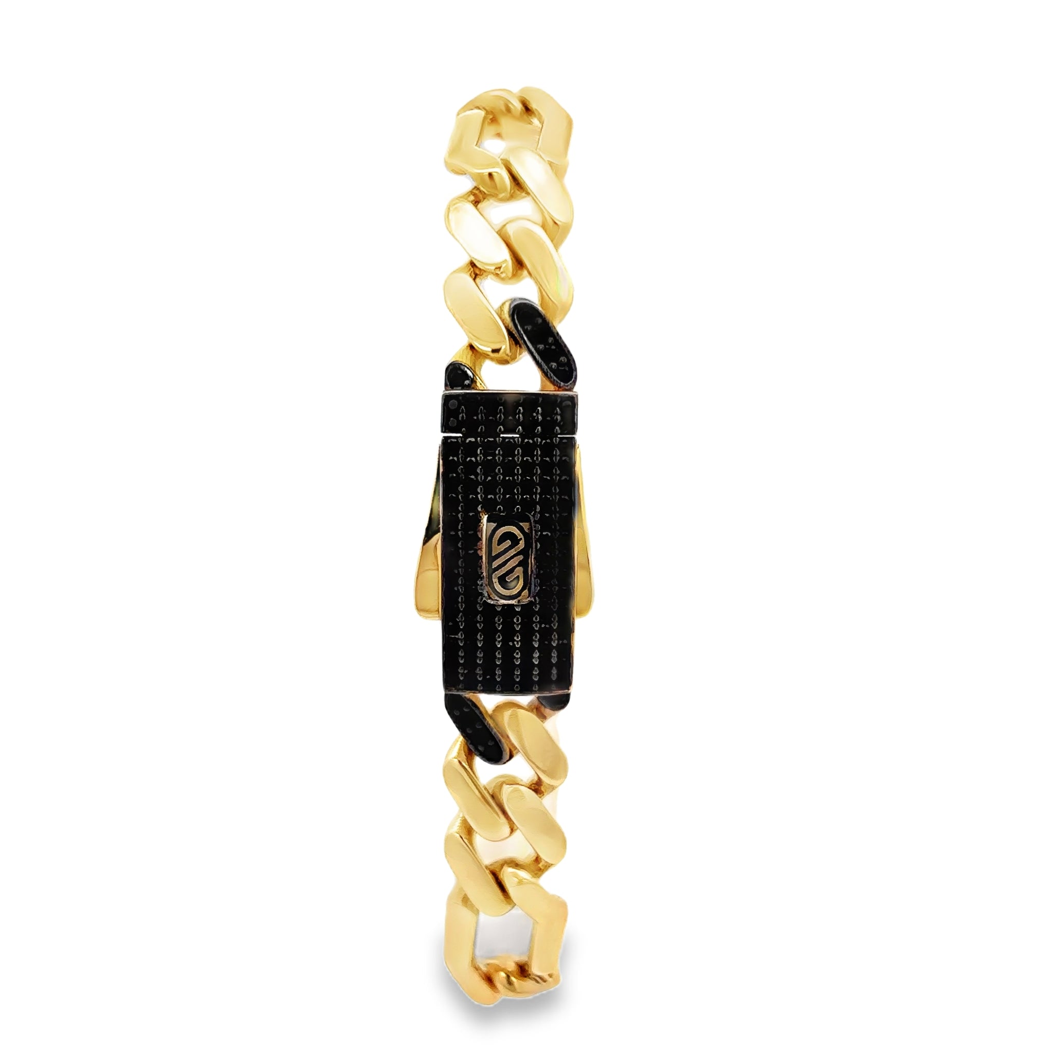 PULSERA DE ORO 14K CON BROCHE