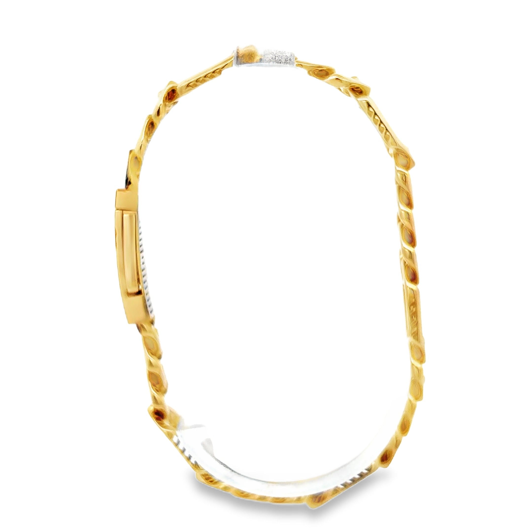 PULSERA DE ORO 14K CON BROCHE