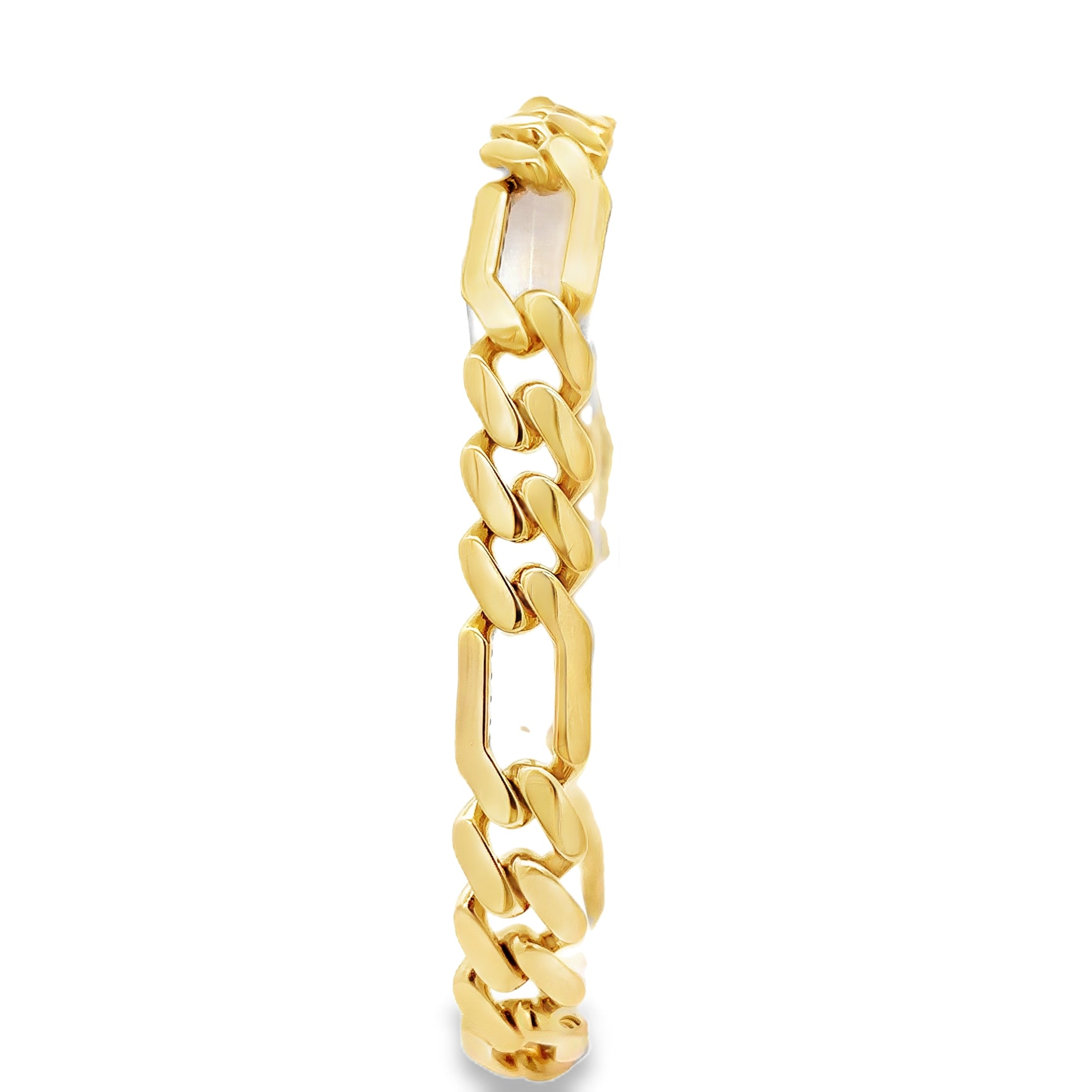PULSERA DE ORO 14K CON BROCHE