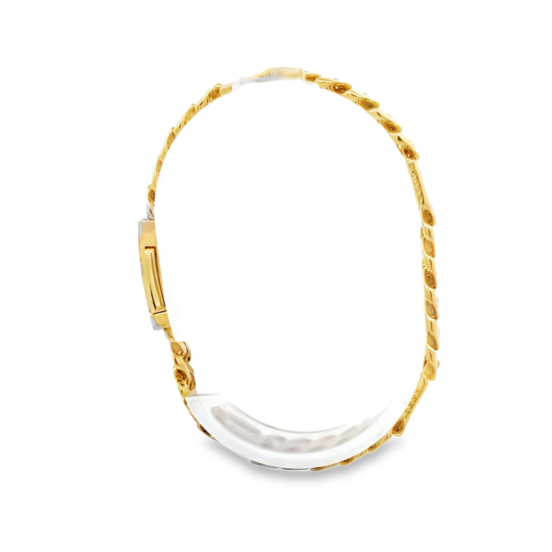 PULSERA DE ORO 14K CON BROCHE