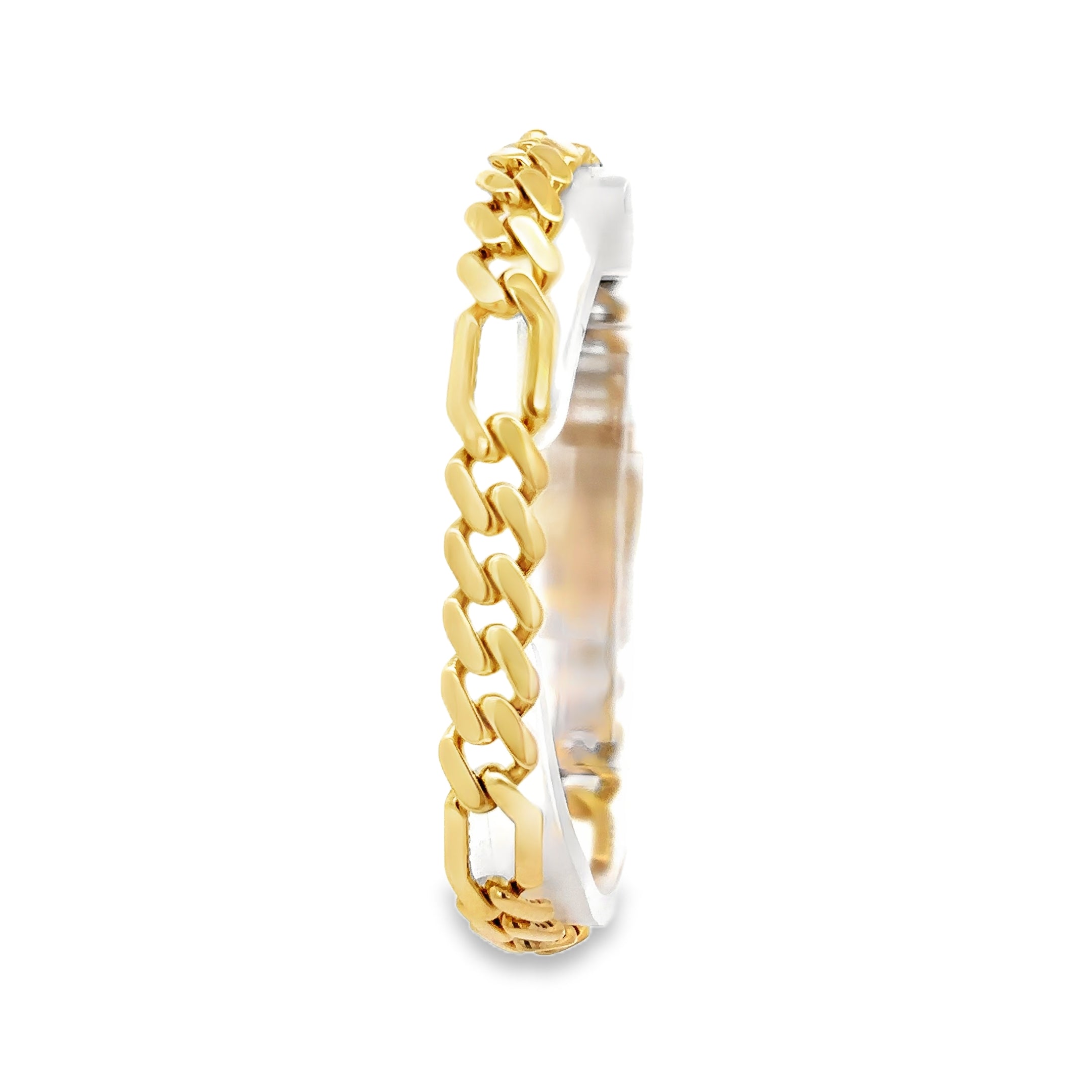 PULSERA DE ORO 14K CON BROCHE