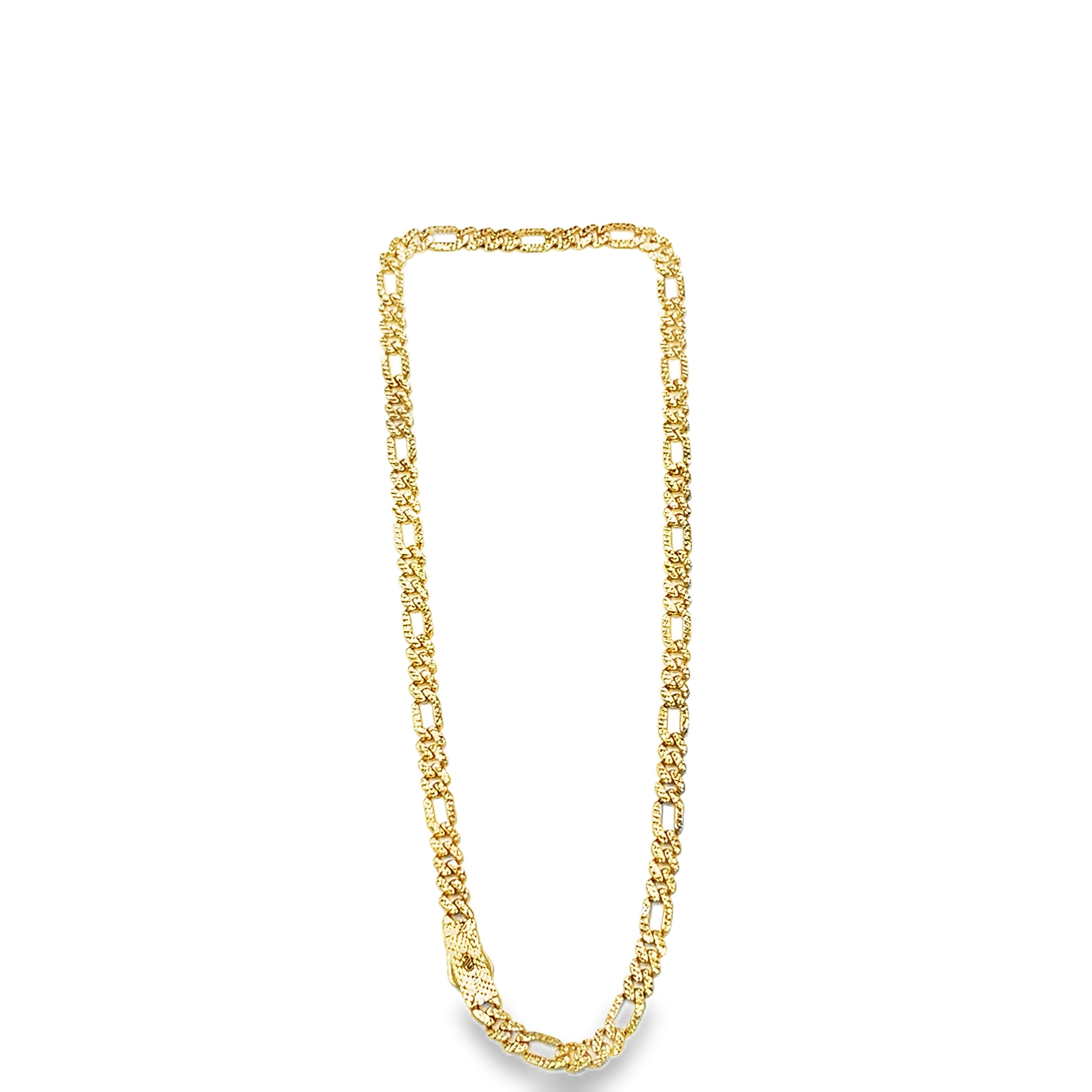 Cadena de Oro 14K con Diseño Especial