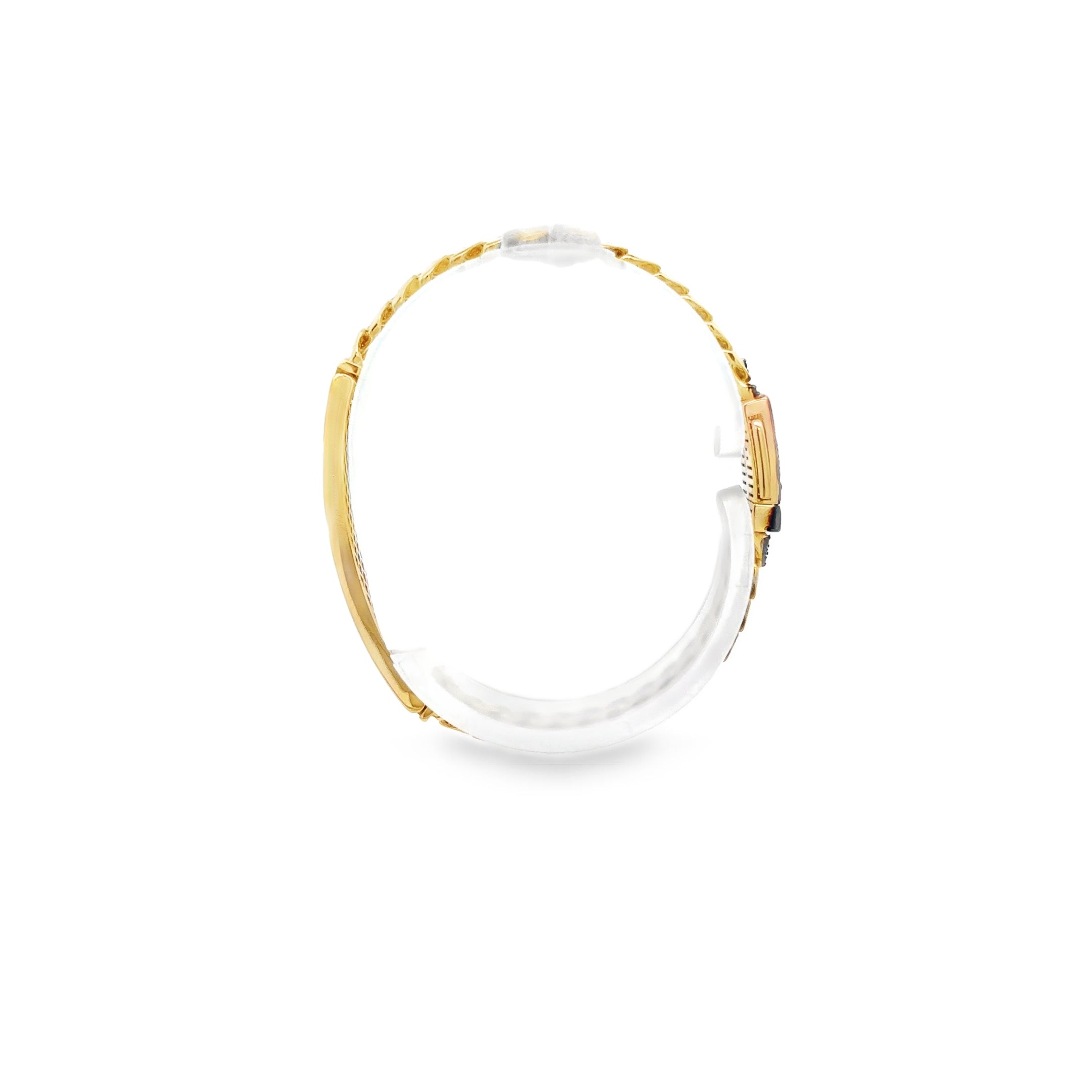 Esclava Exclusiva en Oro 14K con Zirconia Negra