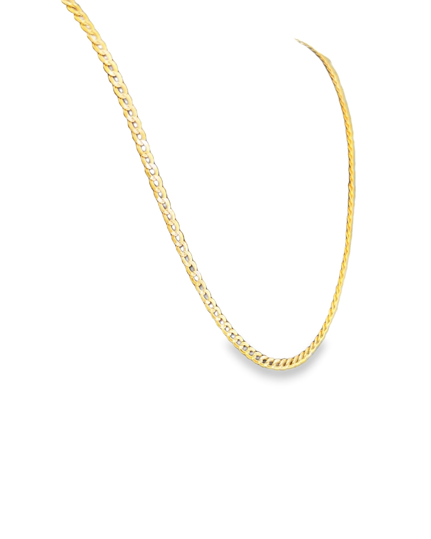 CADENA CUBANA DE ORO PAVE