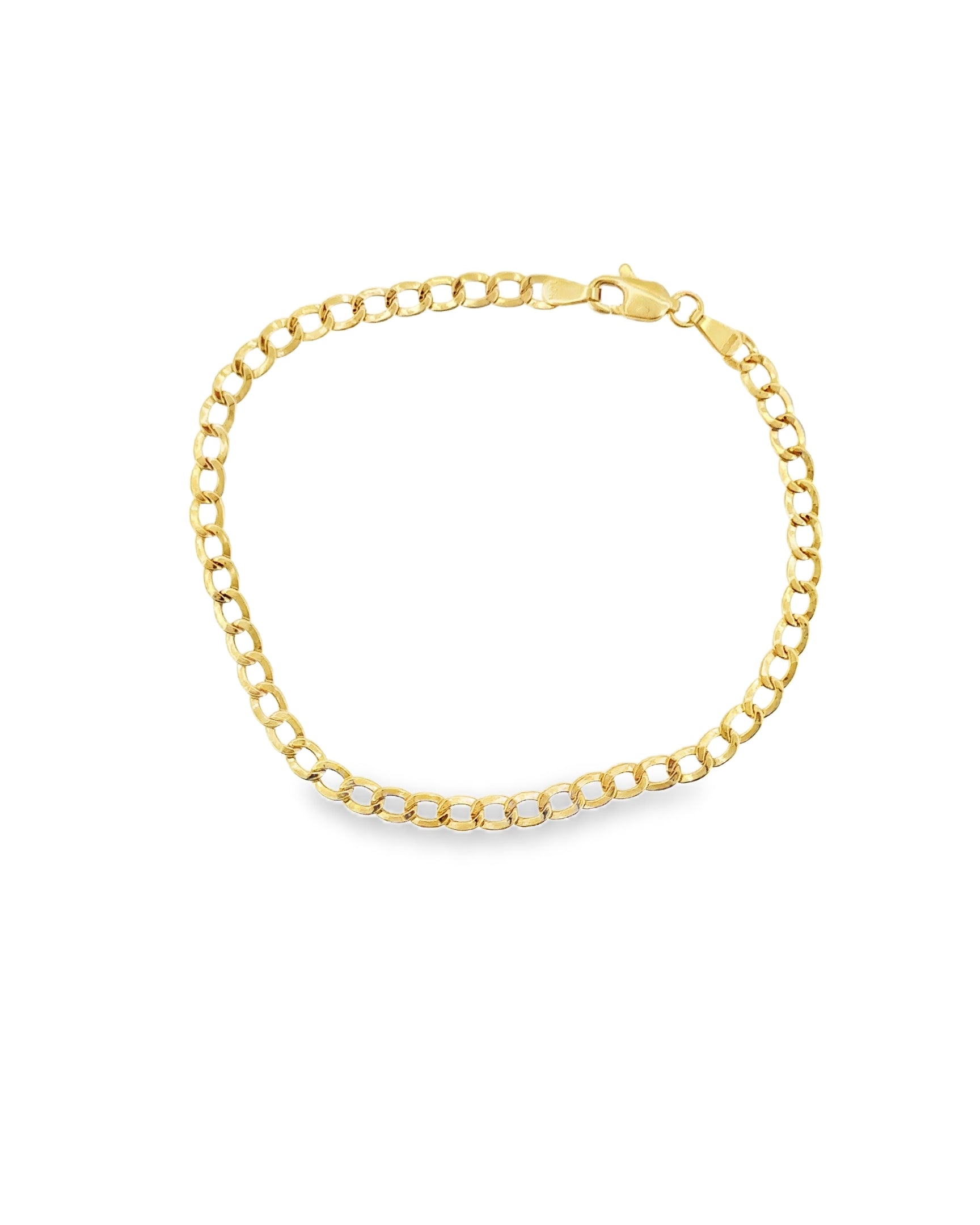 PULSERA CUBANA ORO AMARILLO