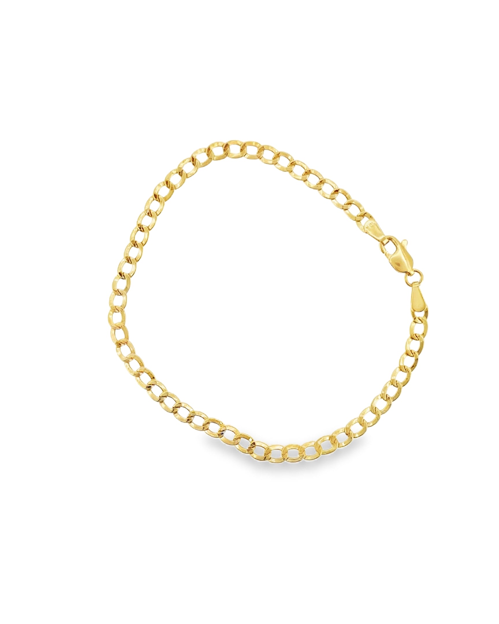 PULSERA CUBANA ORO AMARILLO