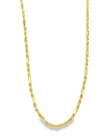 CADENA FIGARO ORO 14K