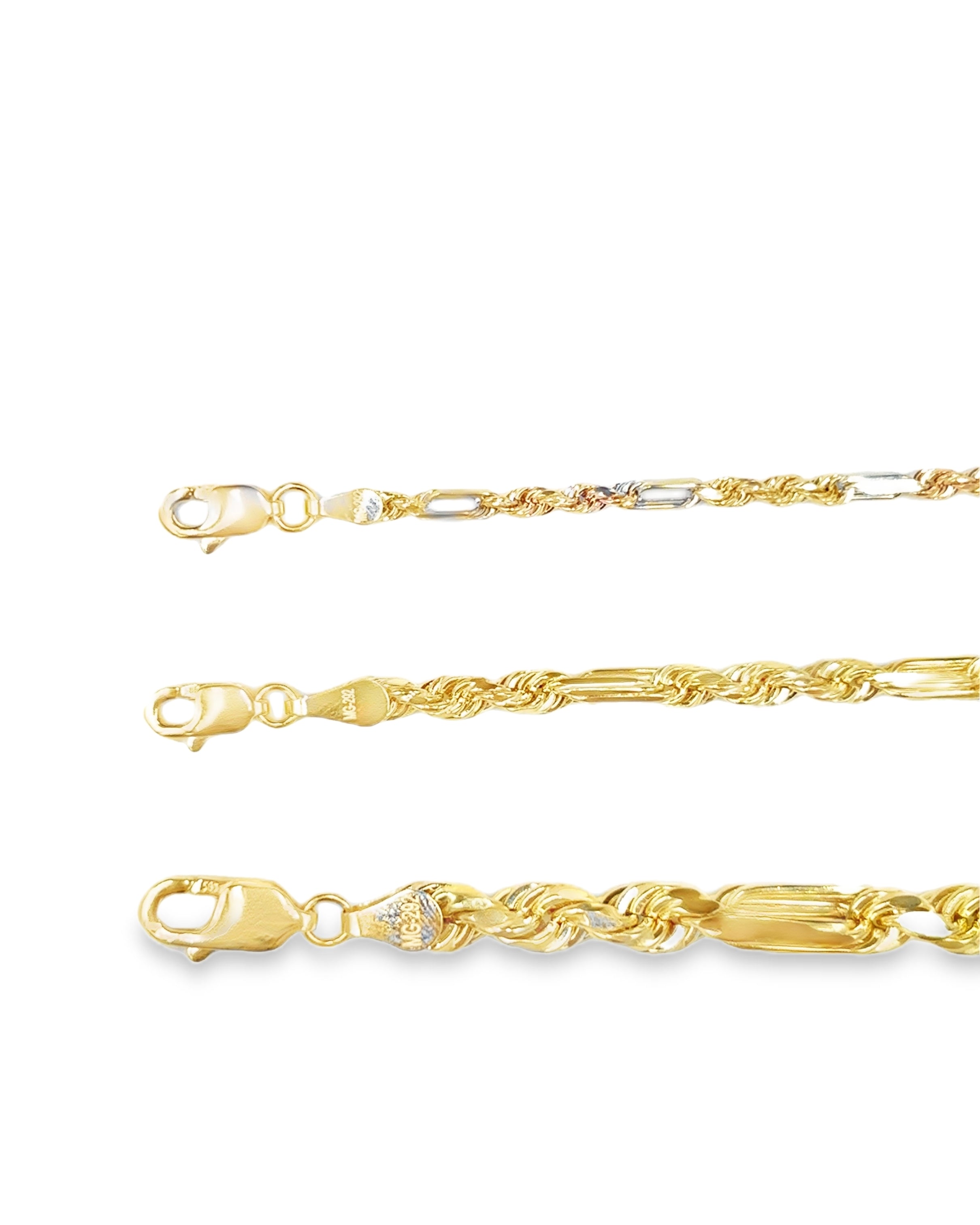 CADENA FIGARO ORO 14K