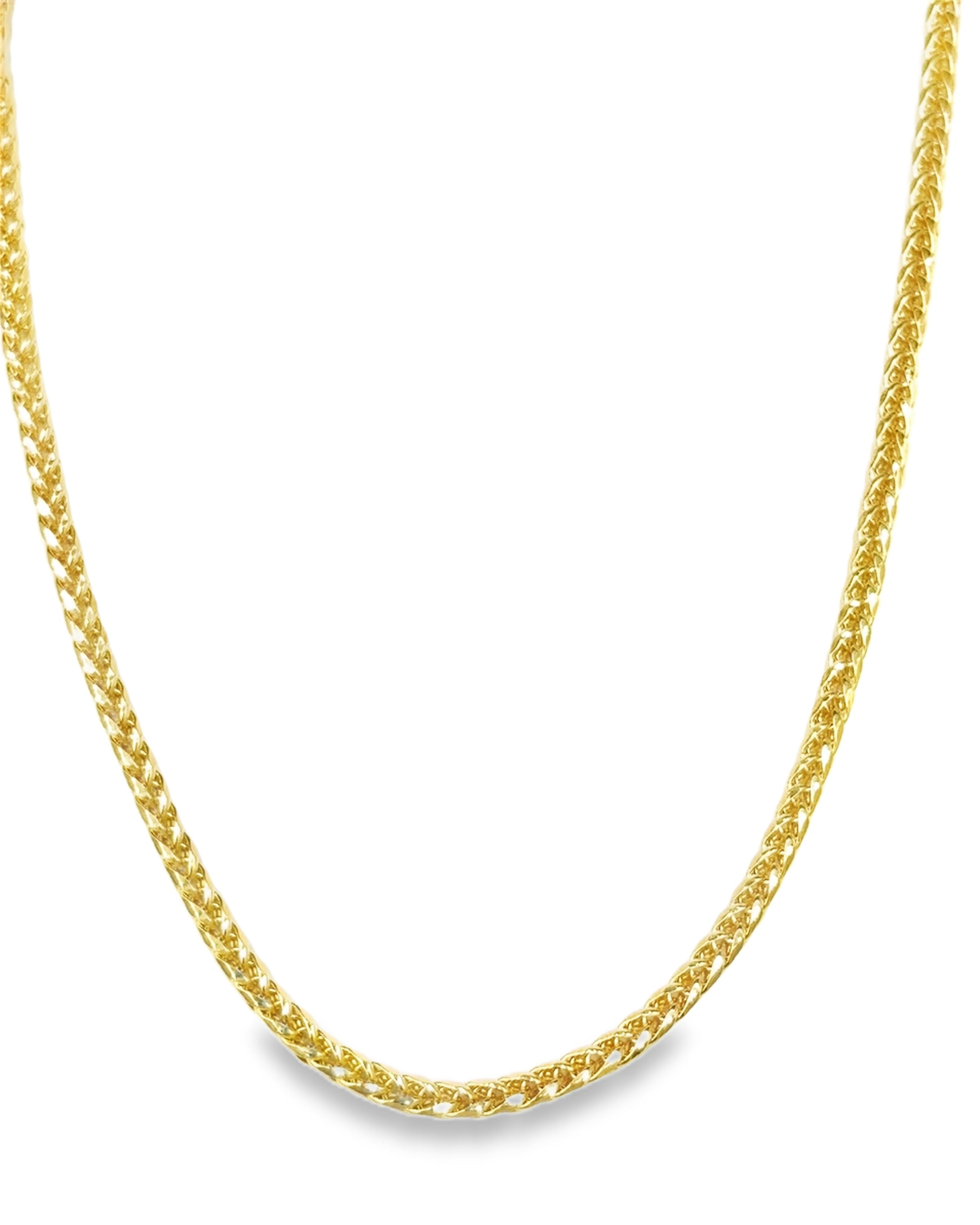 CADENA ESPIGA ORO 14K