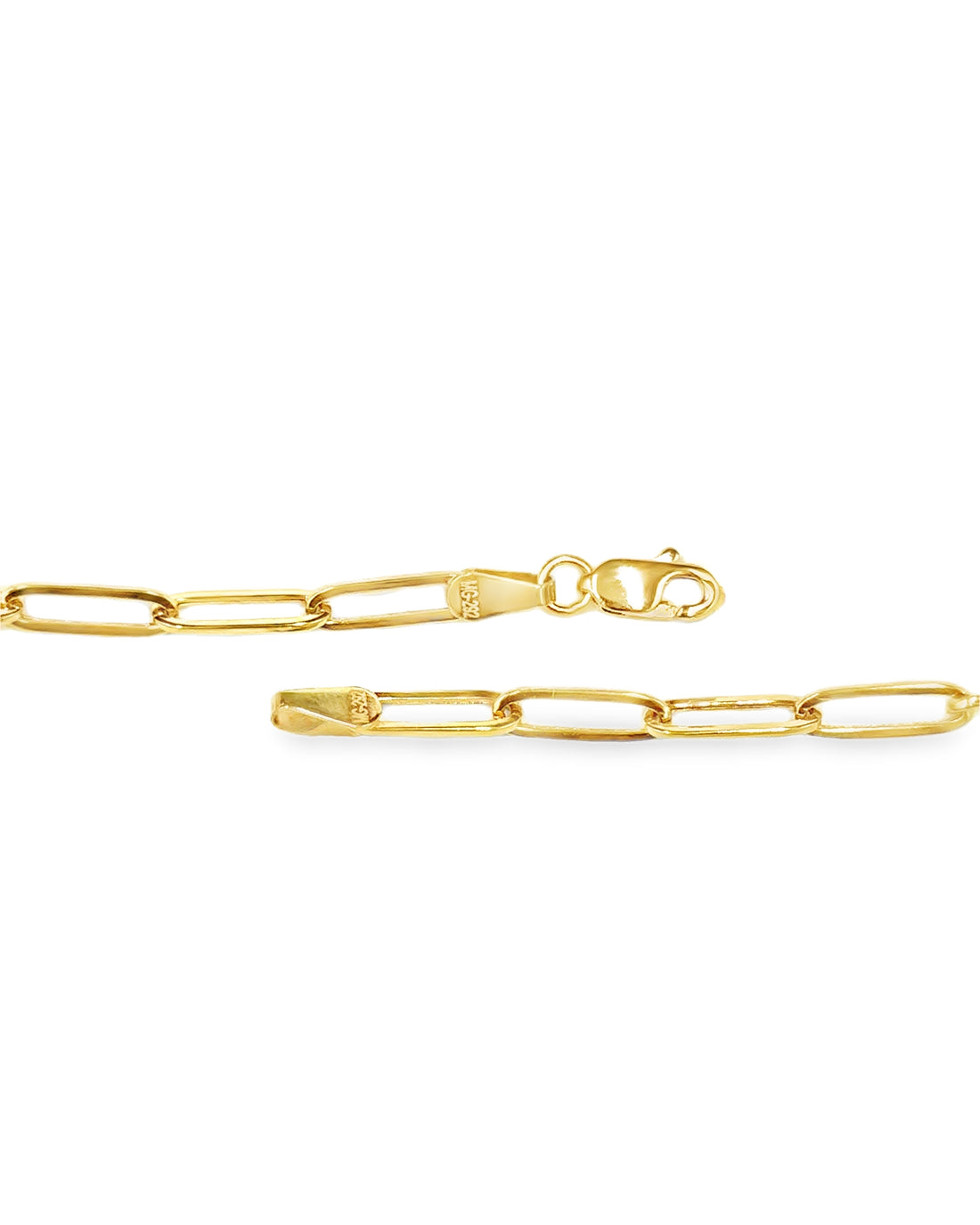 CADENA PAPER CLIP ORO 14K